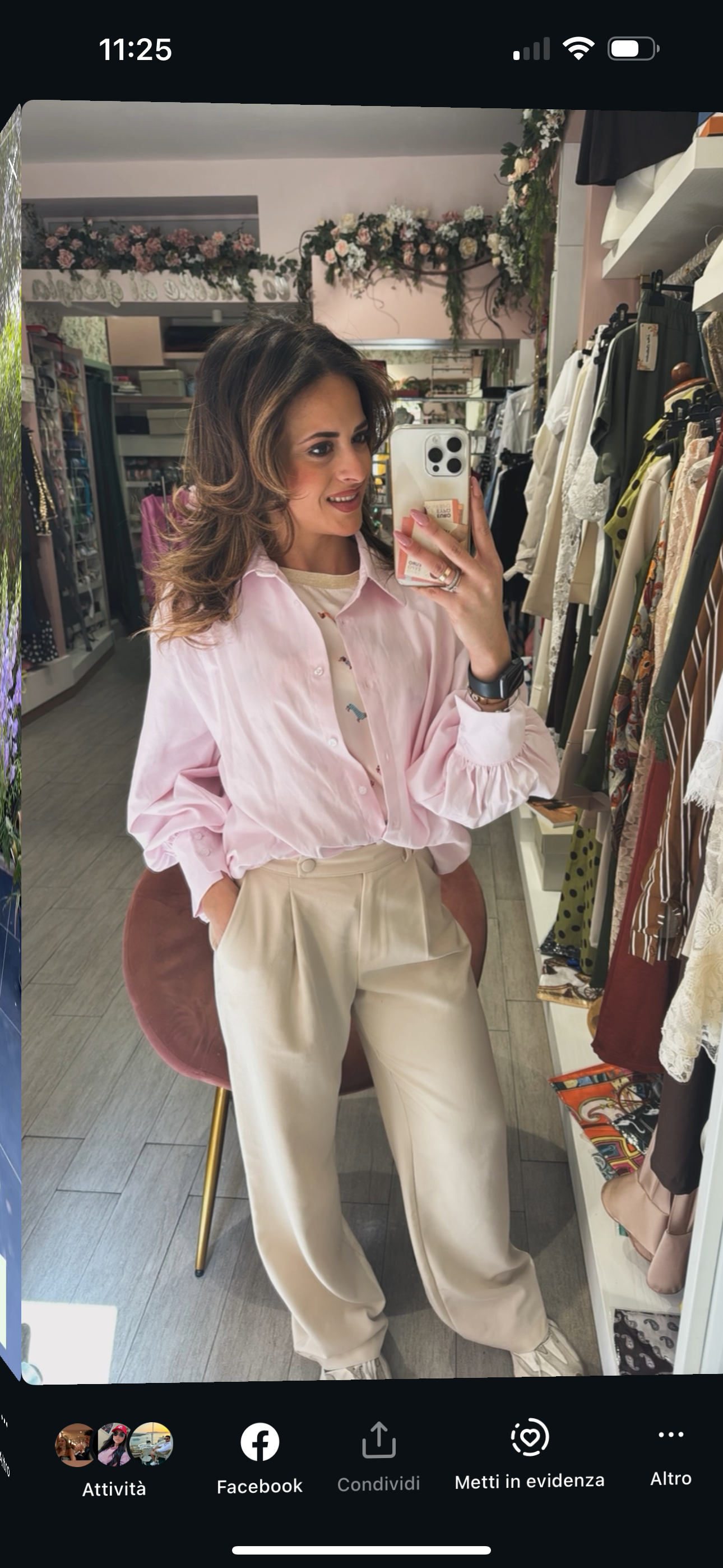 Camicia Nido D’ape