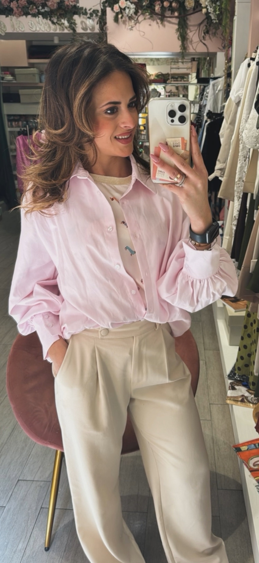 Camicia Nido D’ape