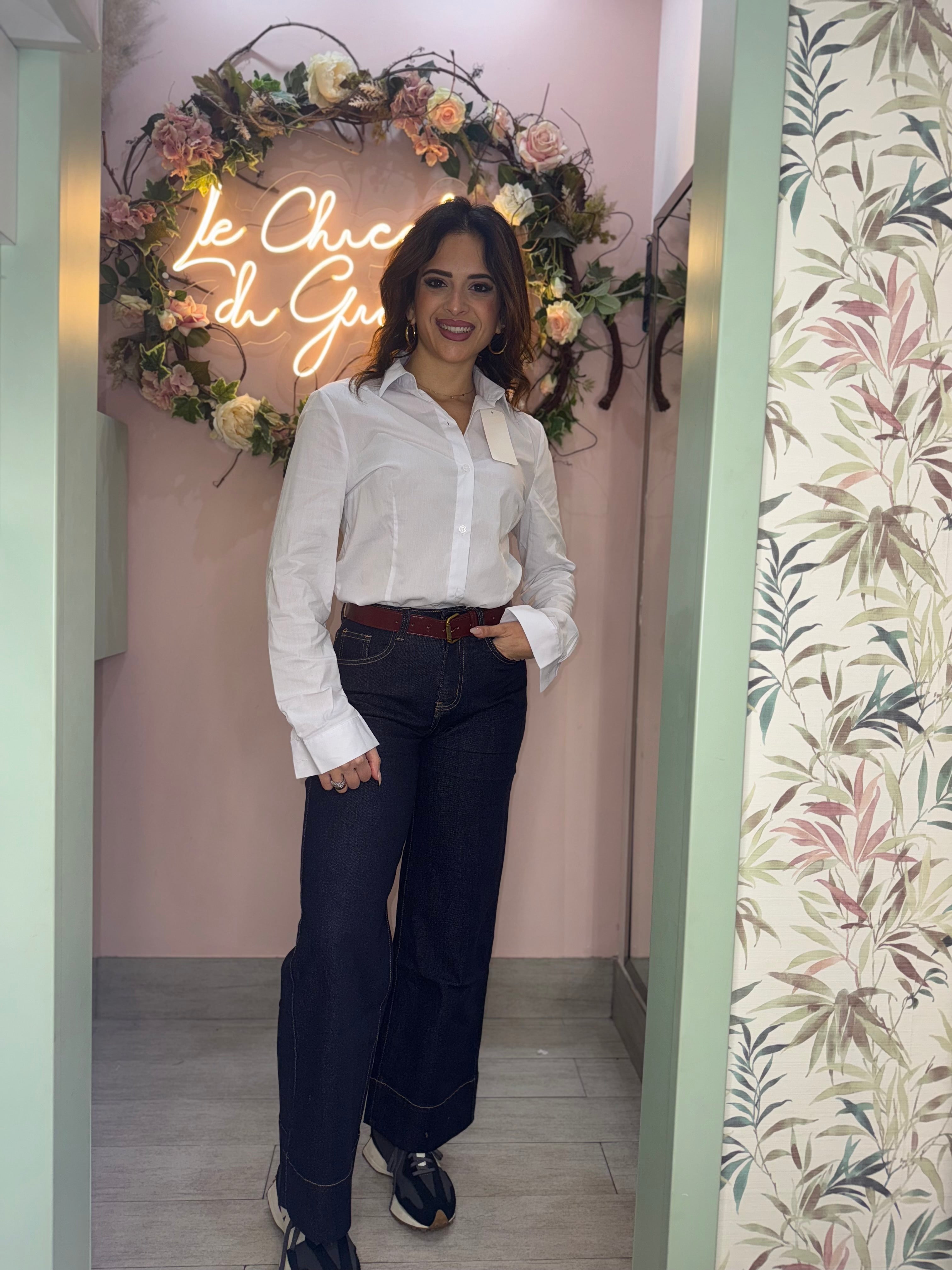 Camicia cotone basic