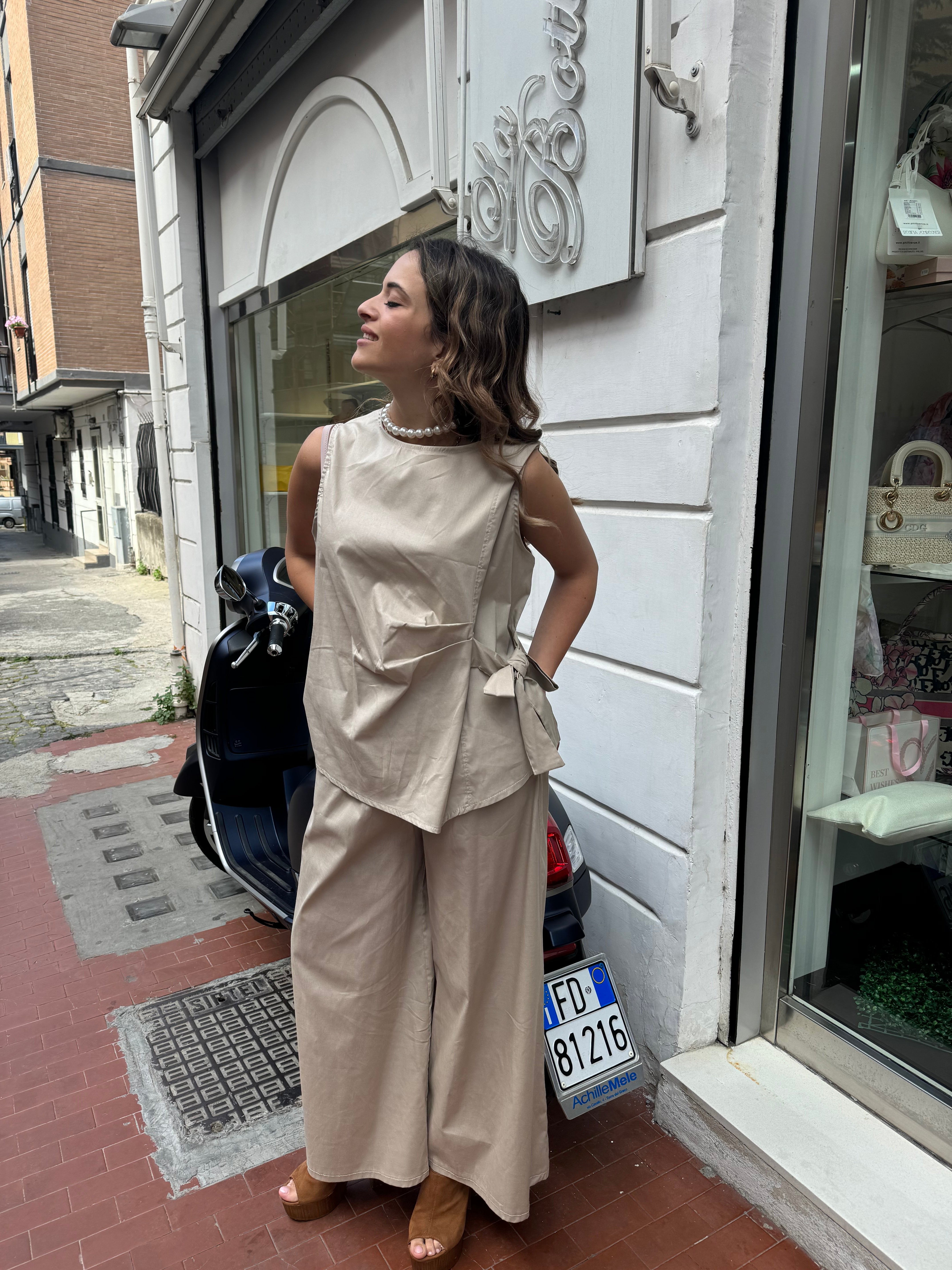 Coordinato Over denim