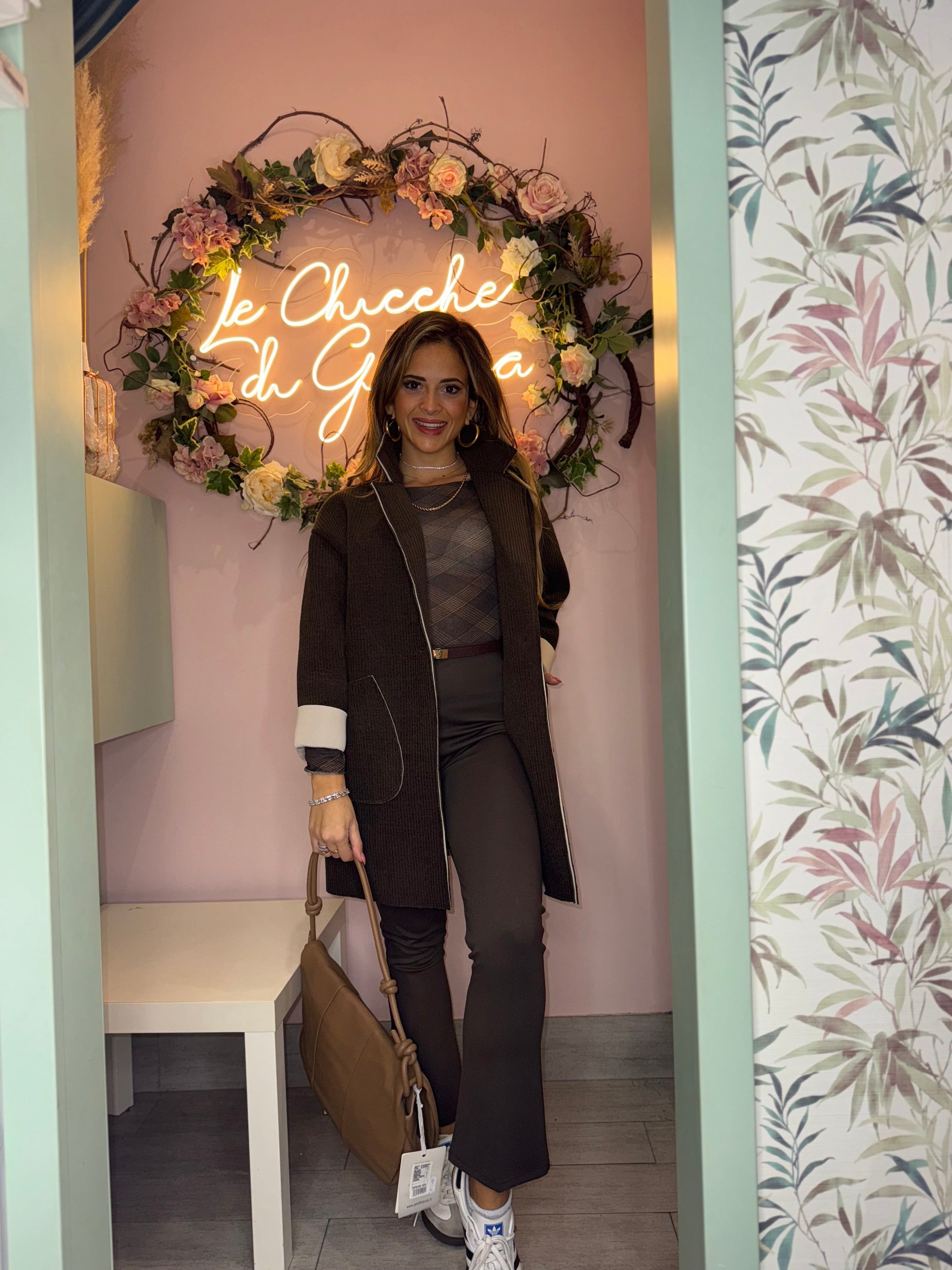 Cappottino costine velluto