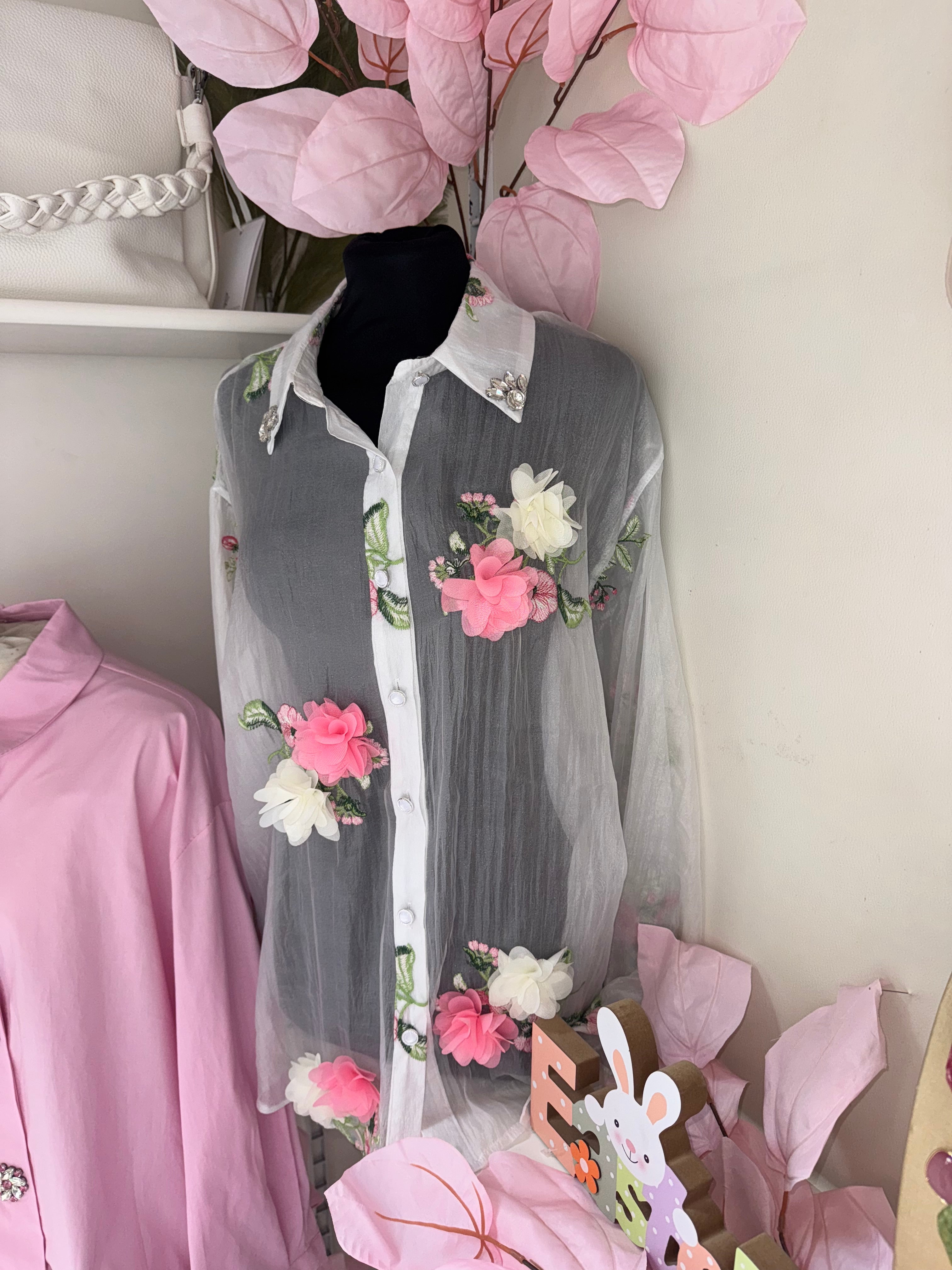 Camicia fiore