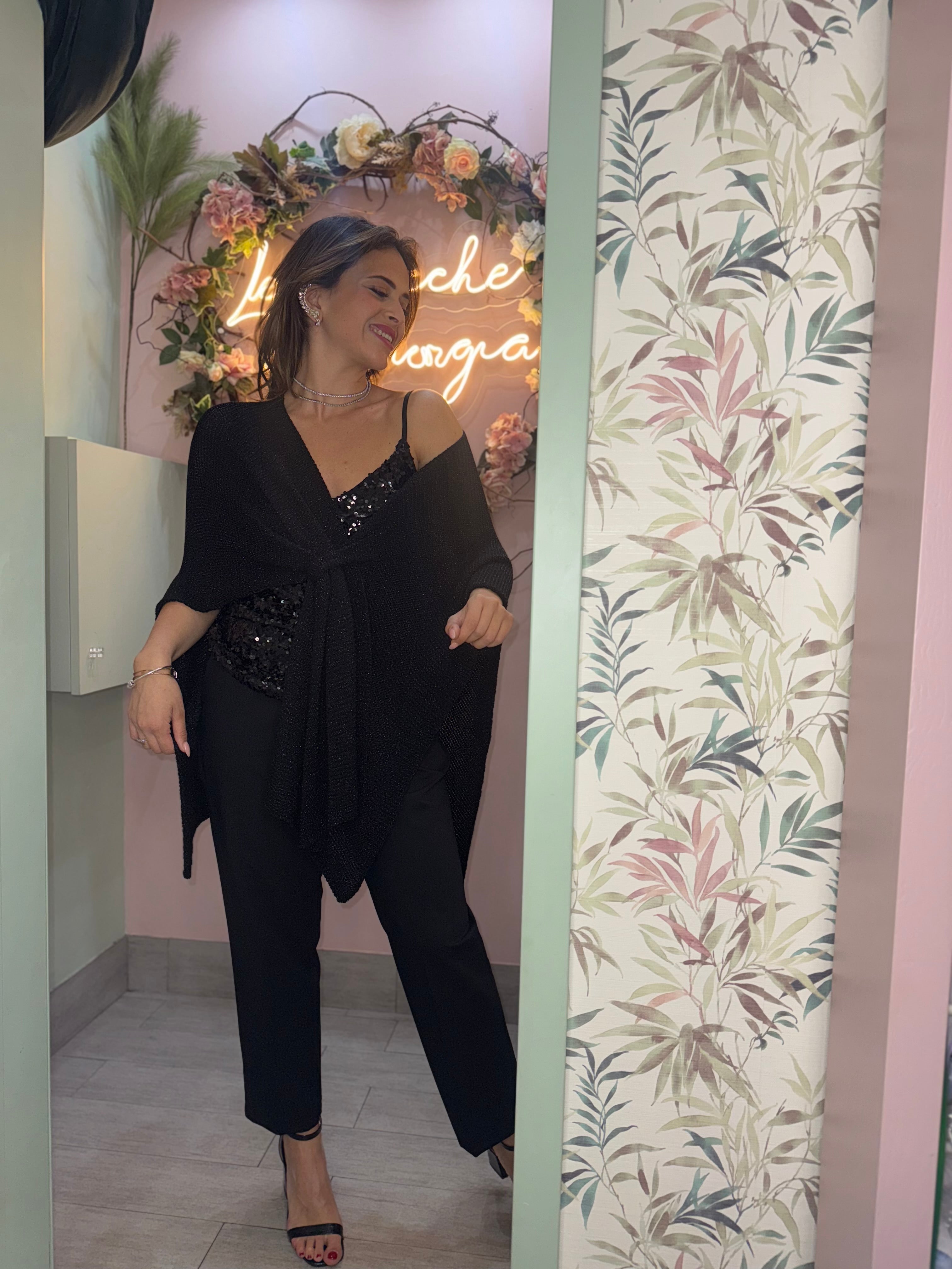 Scialle filo lurex