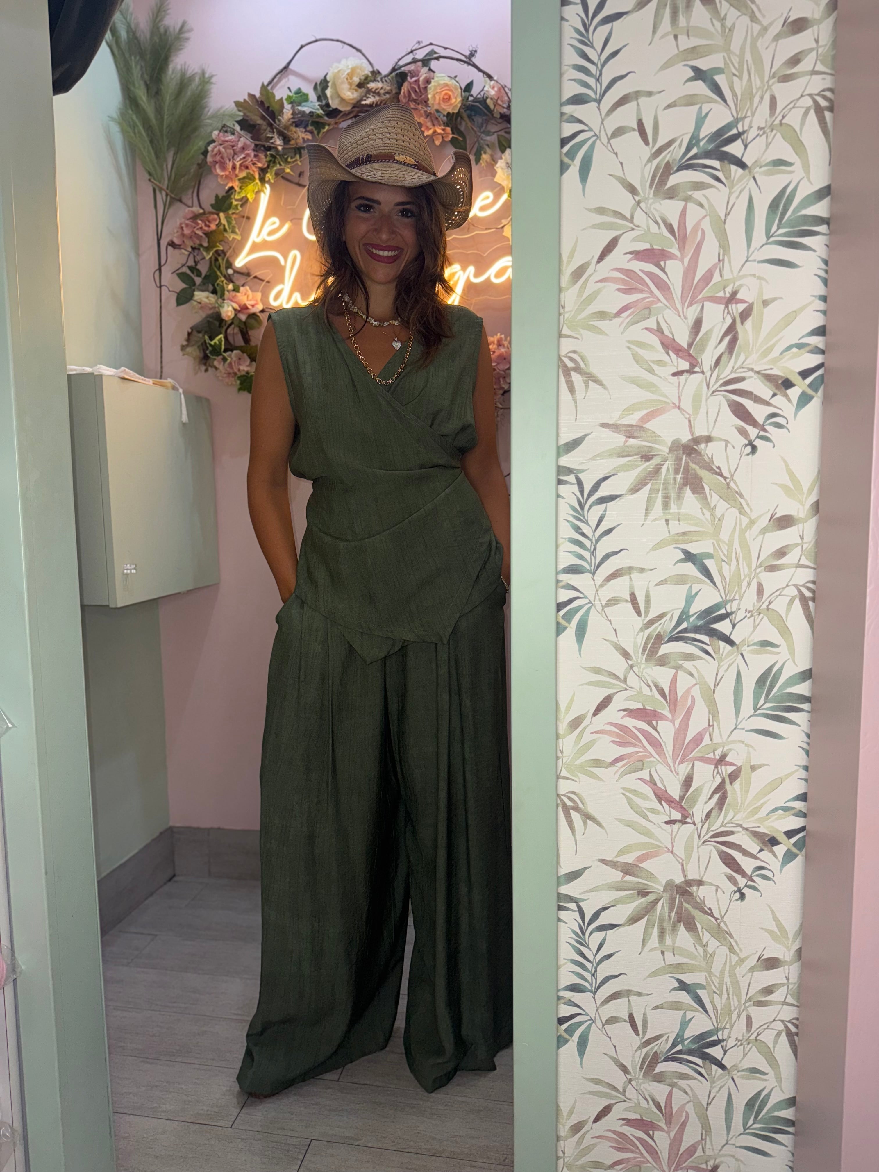 Coordinato CURVY salvia