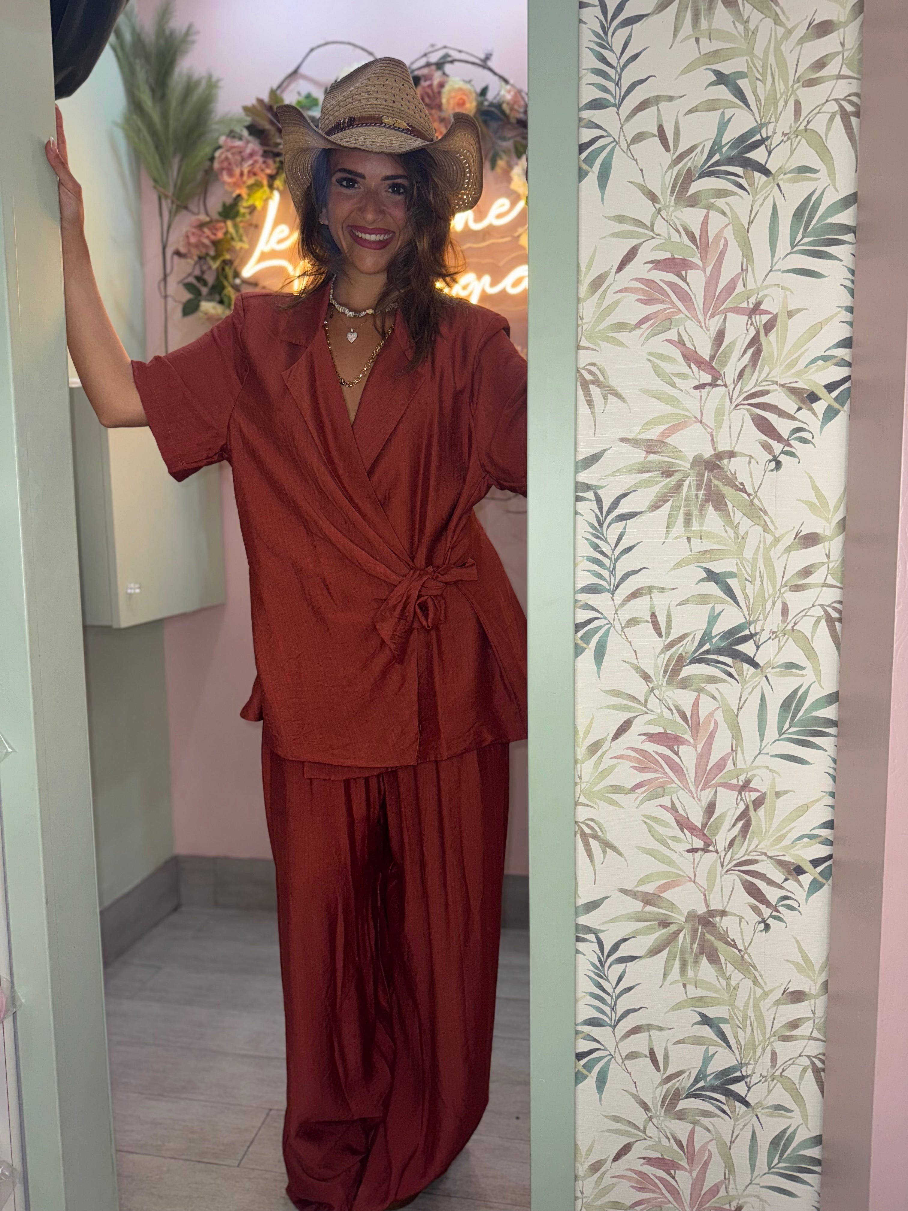 Coordinato CURVY terracotta