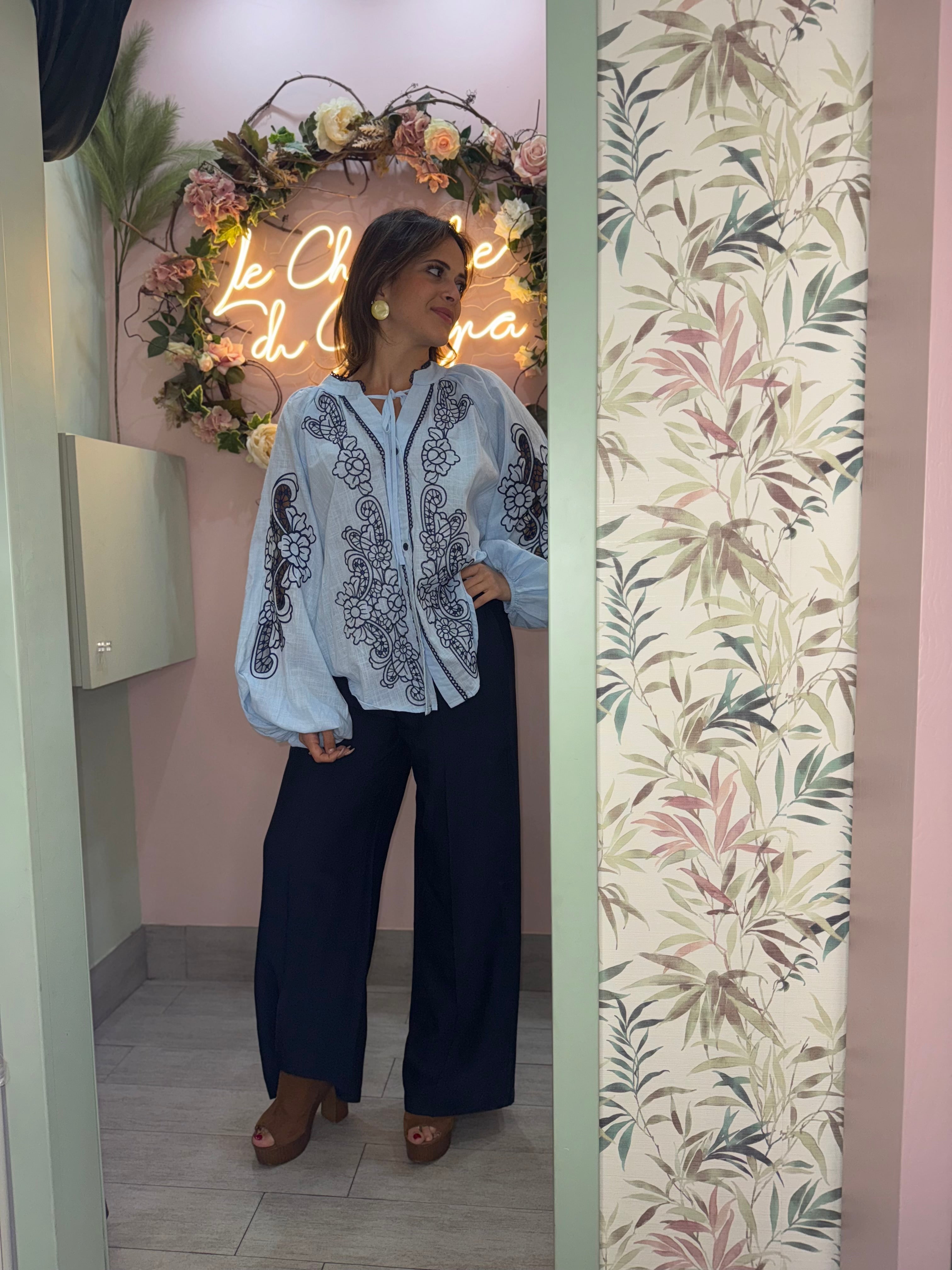Camicia macrame