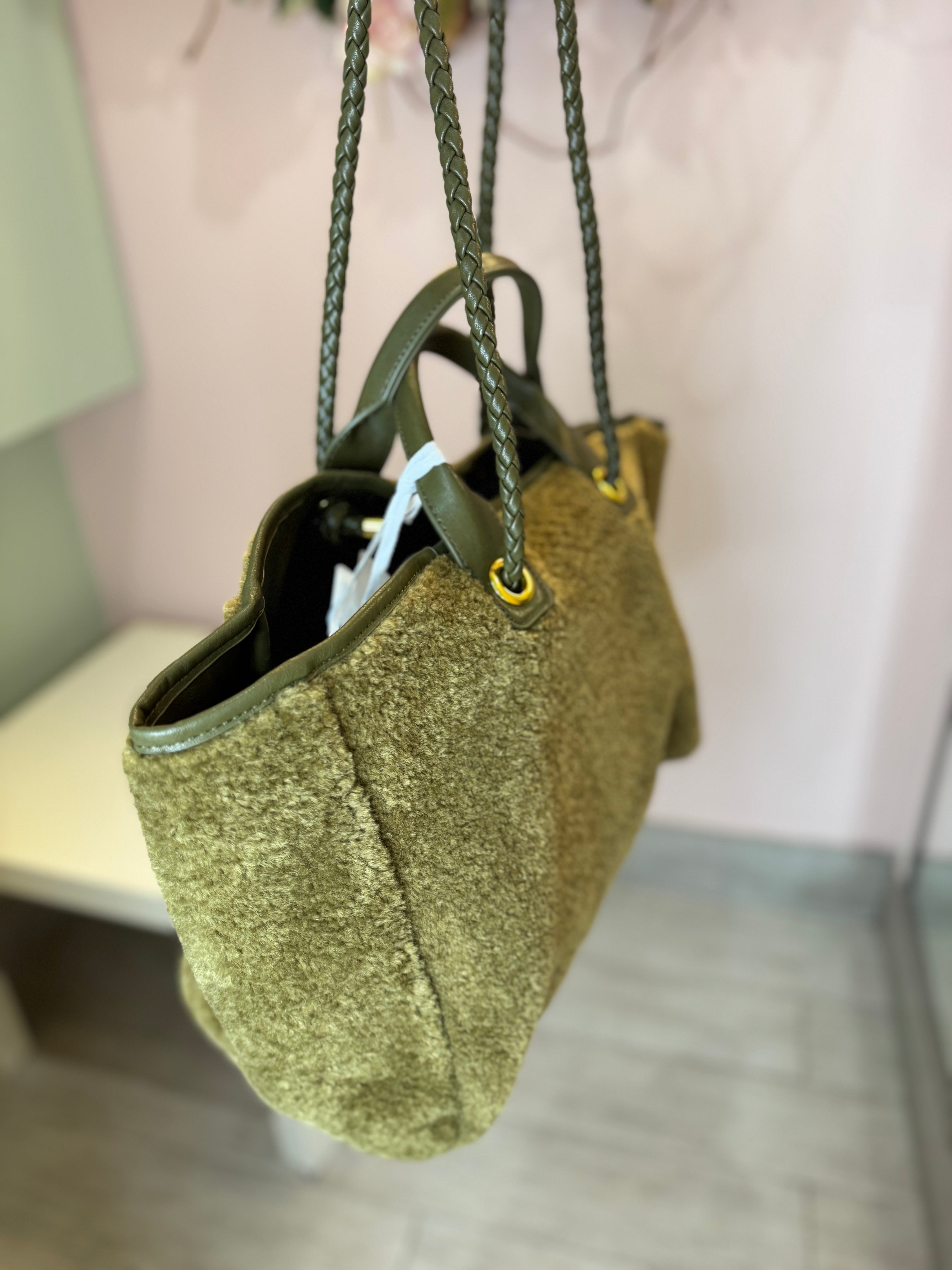 Borsa verde buoble