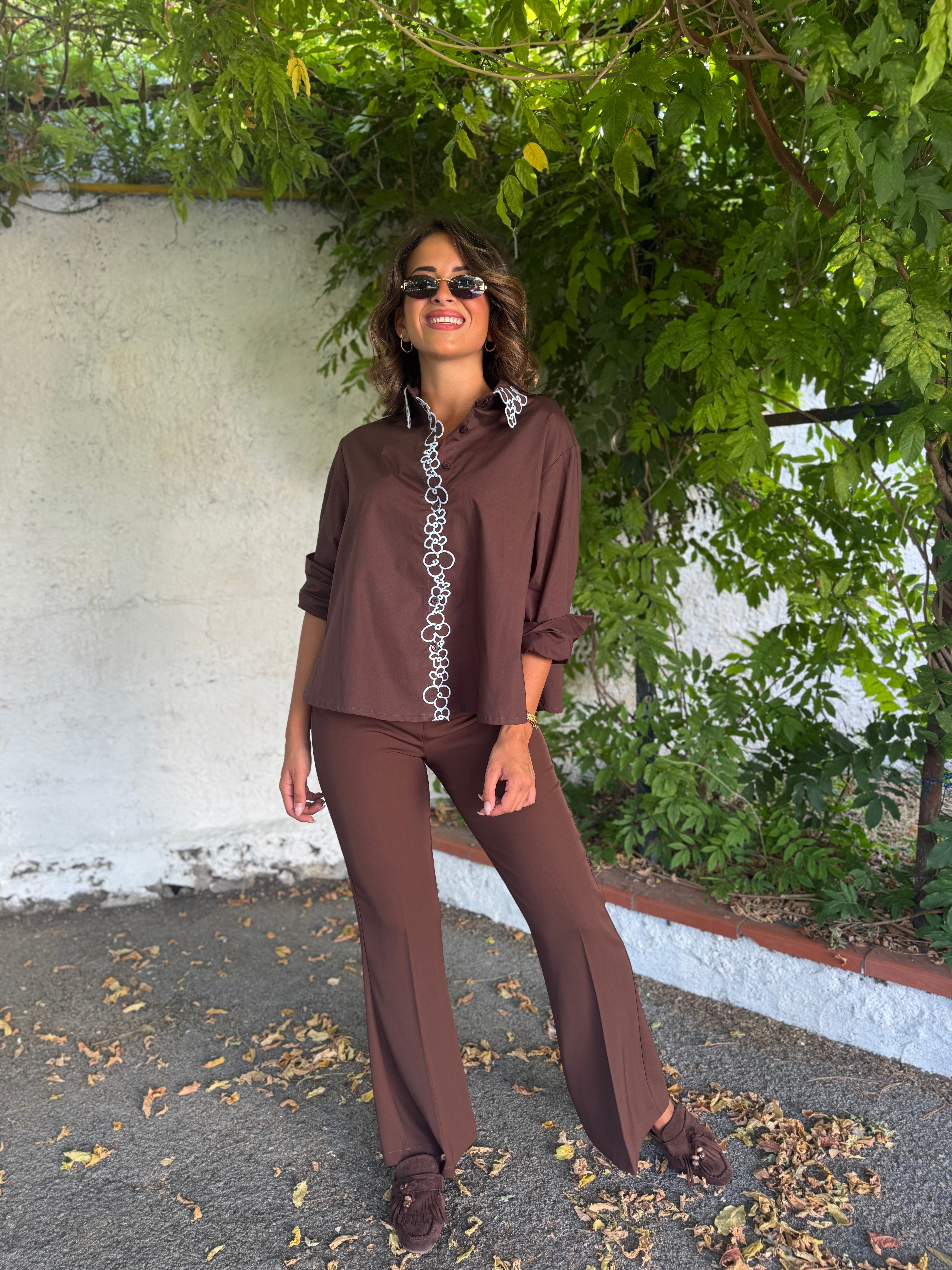 Camicia macrame