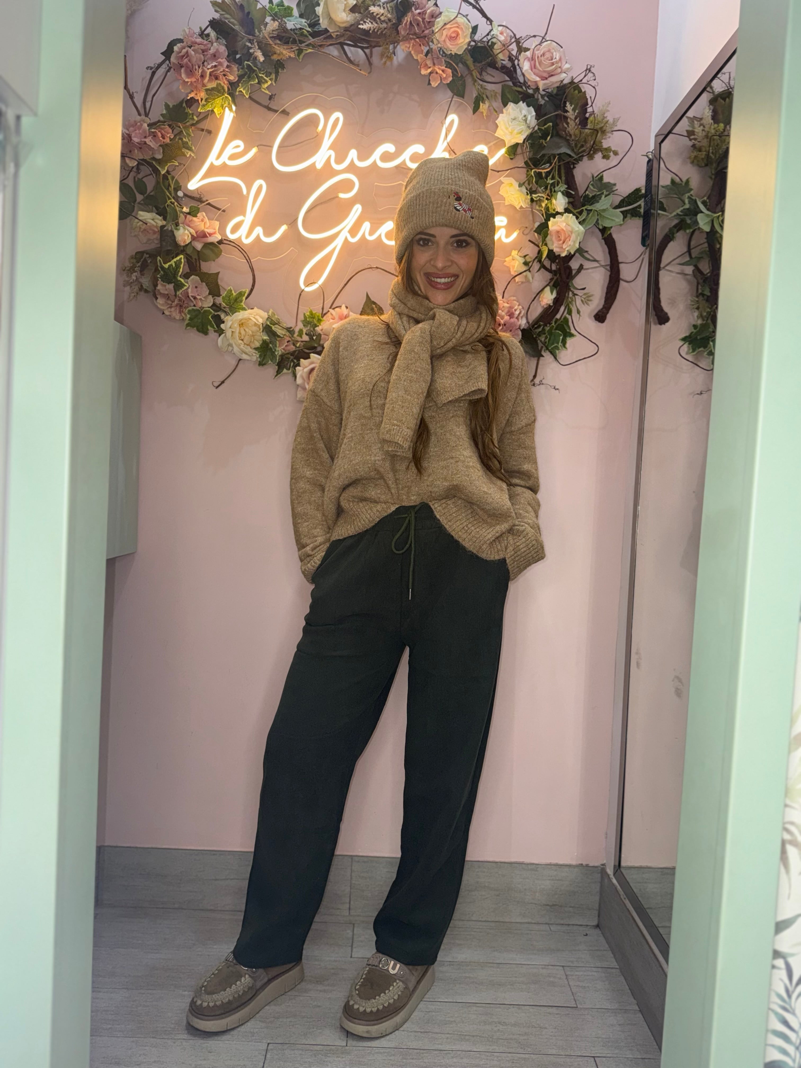 Pantalone velluto termico