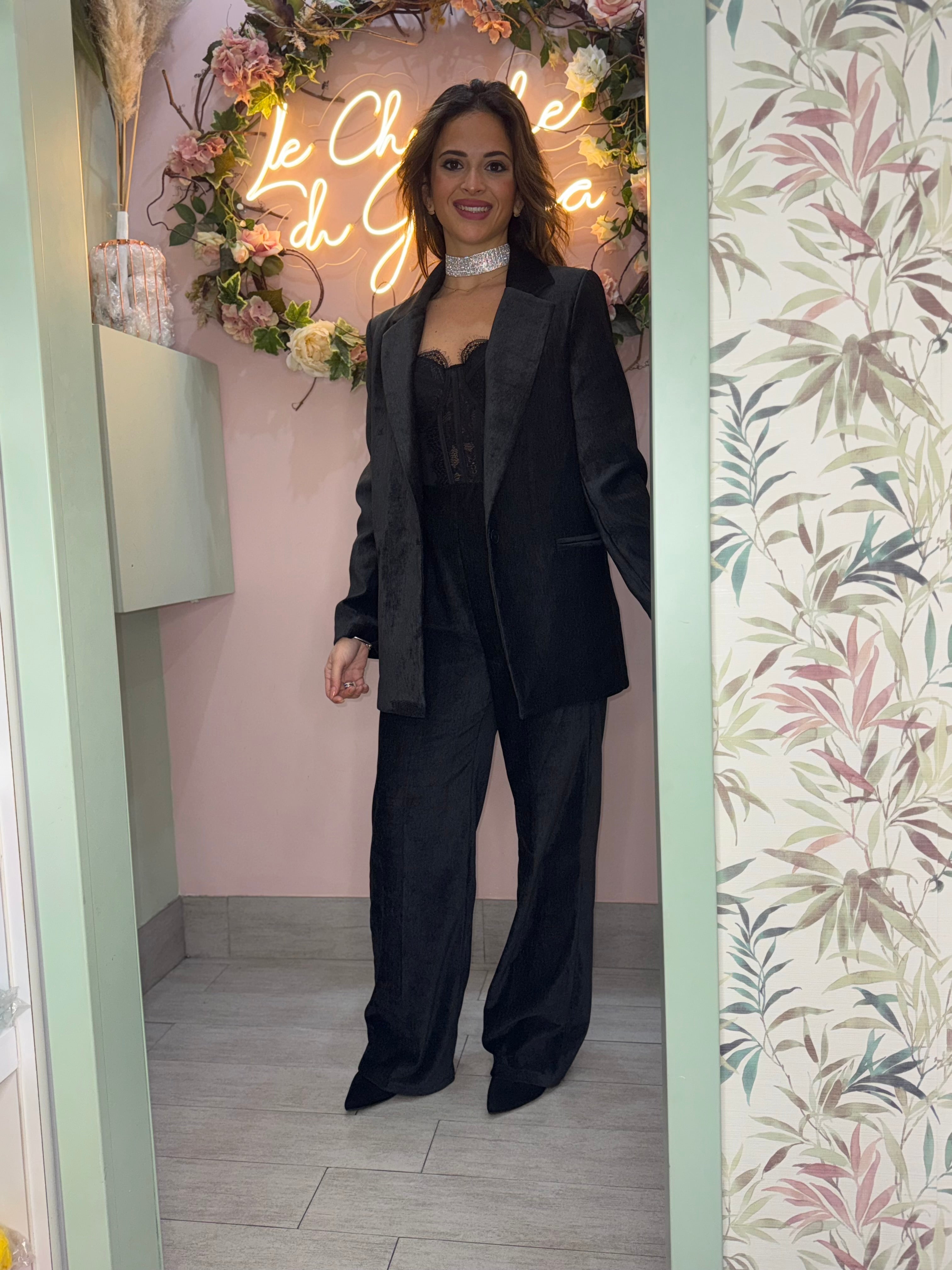 Tailleur velluto simply