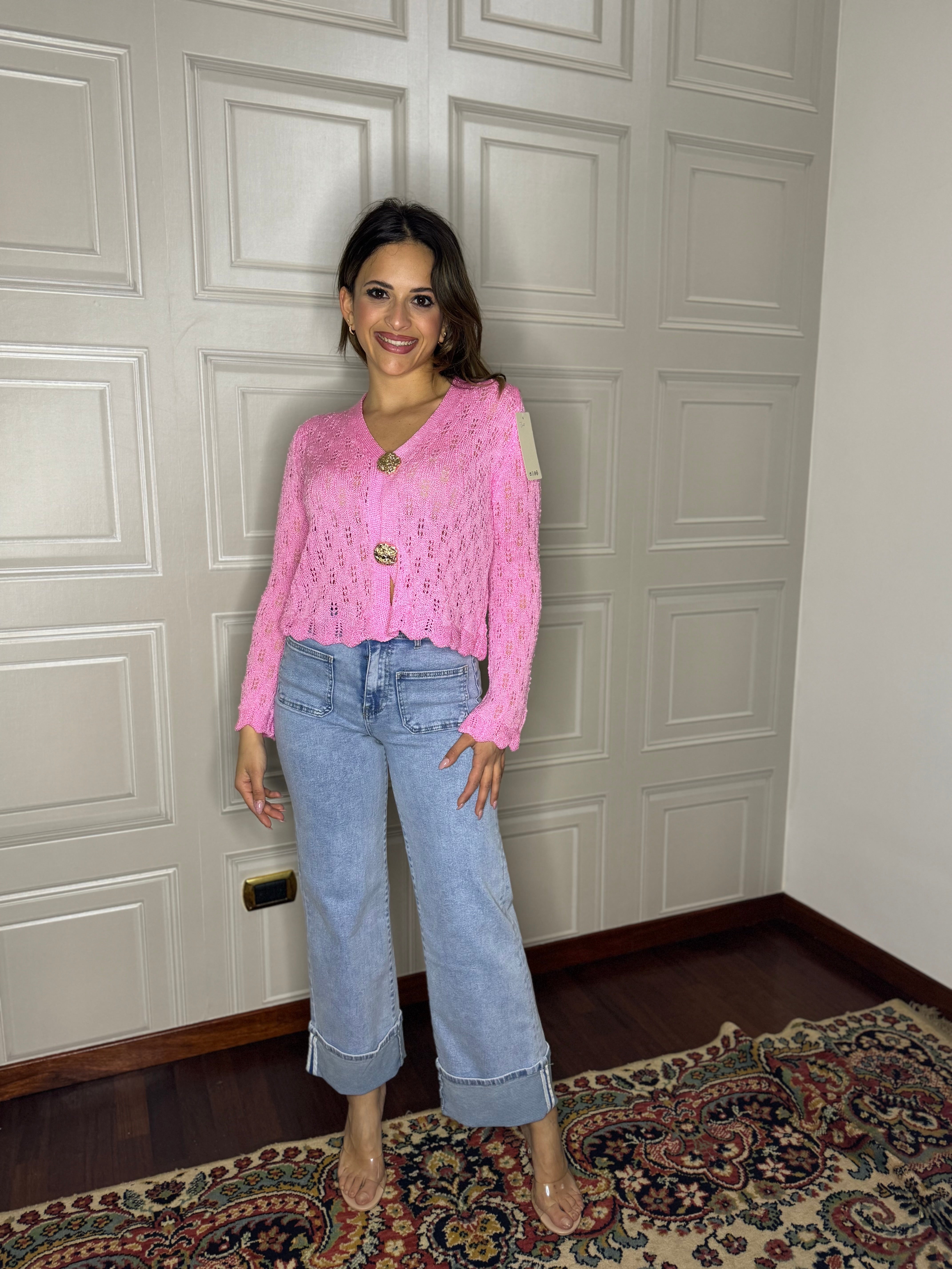 Jeans chiaro tasca