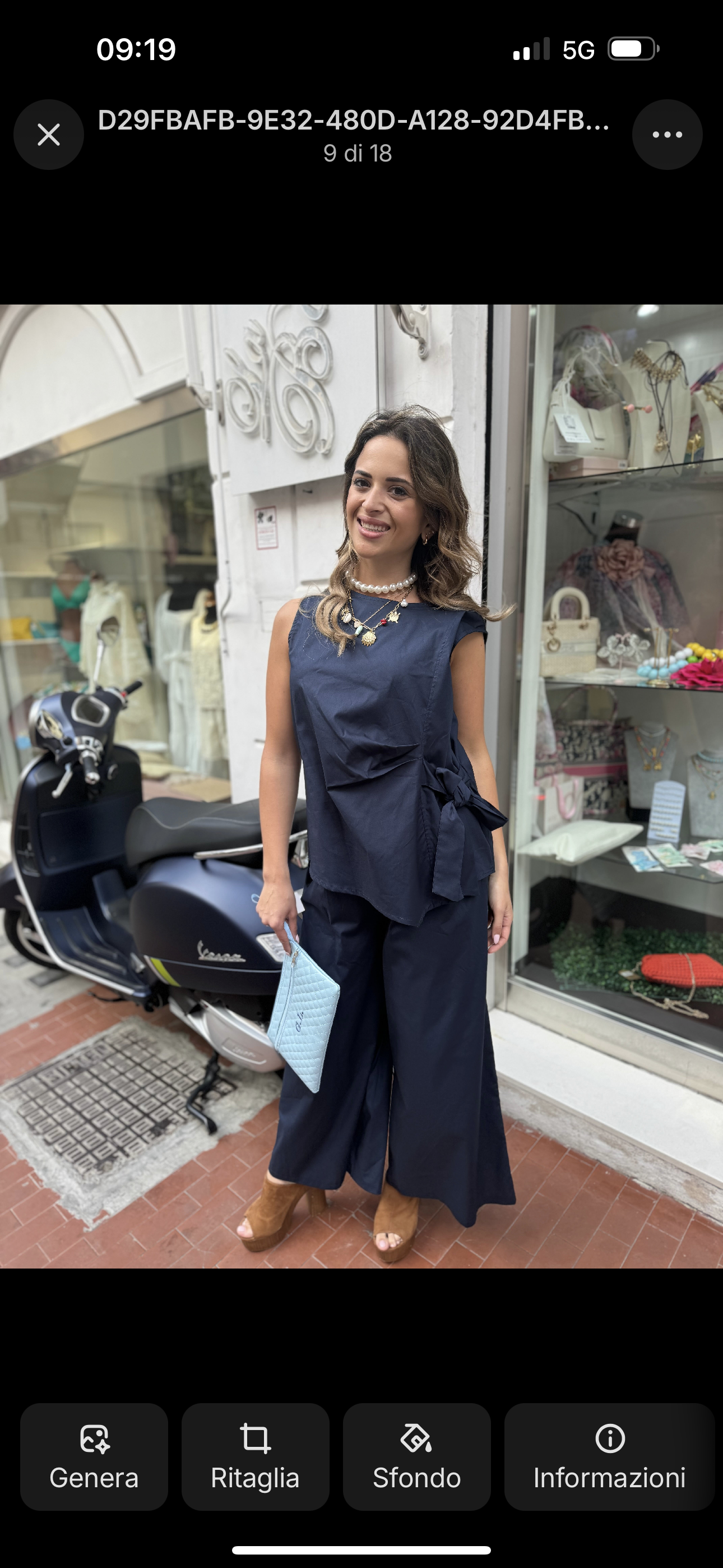 Coordinato Over denim