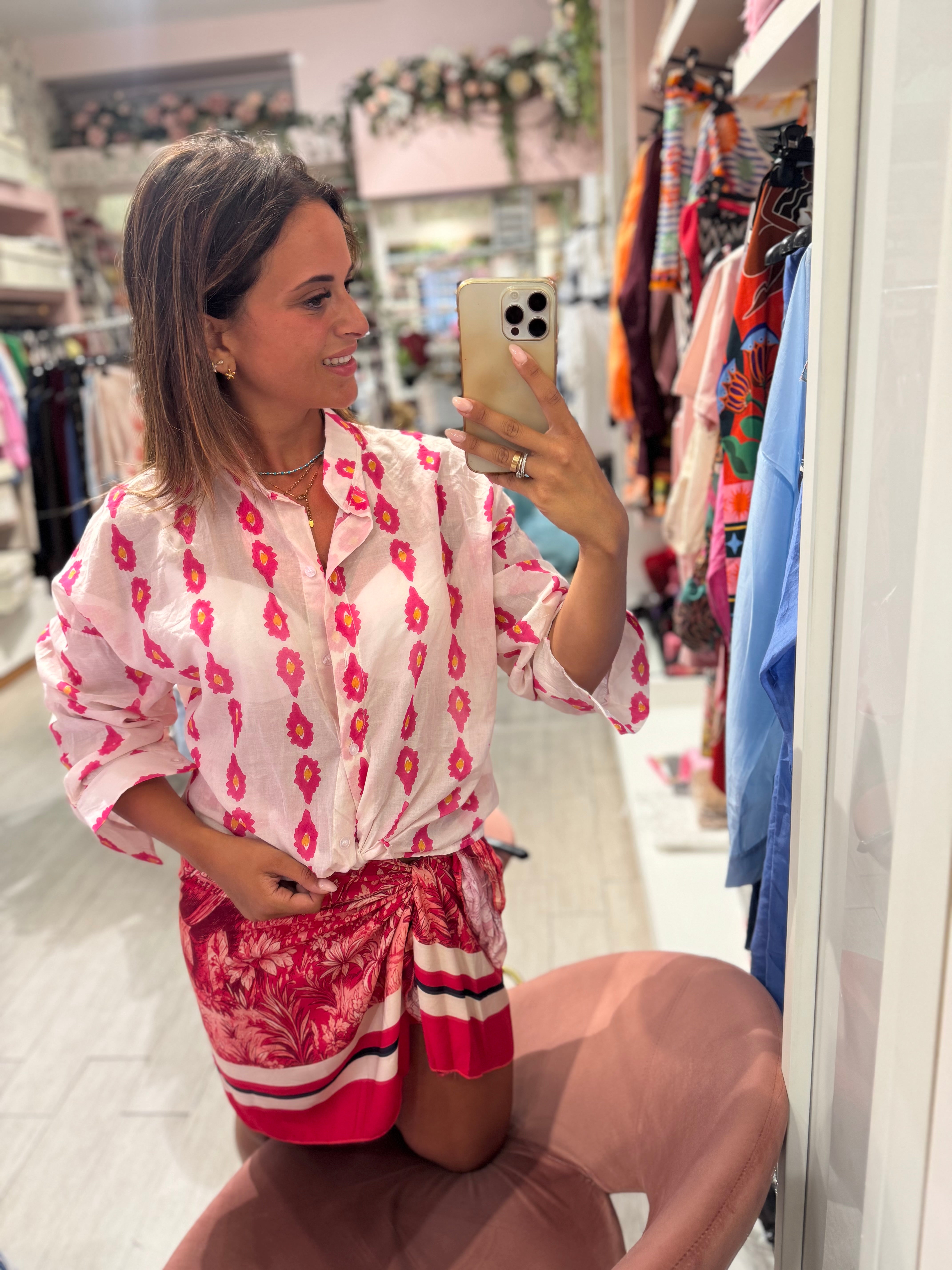 Camicia fiore