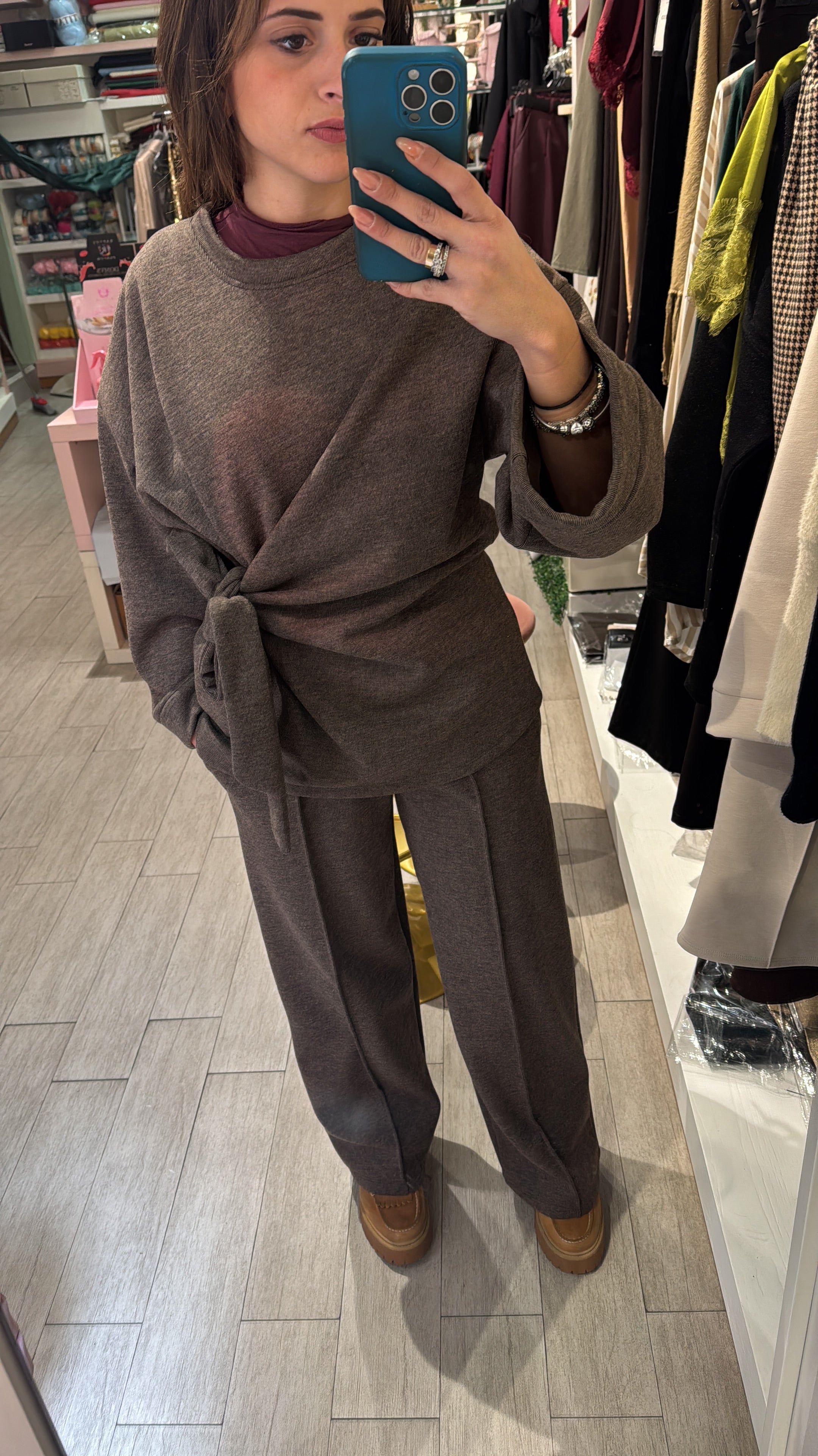 Coordinato chicca melange