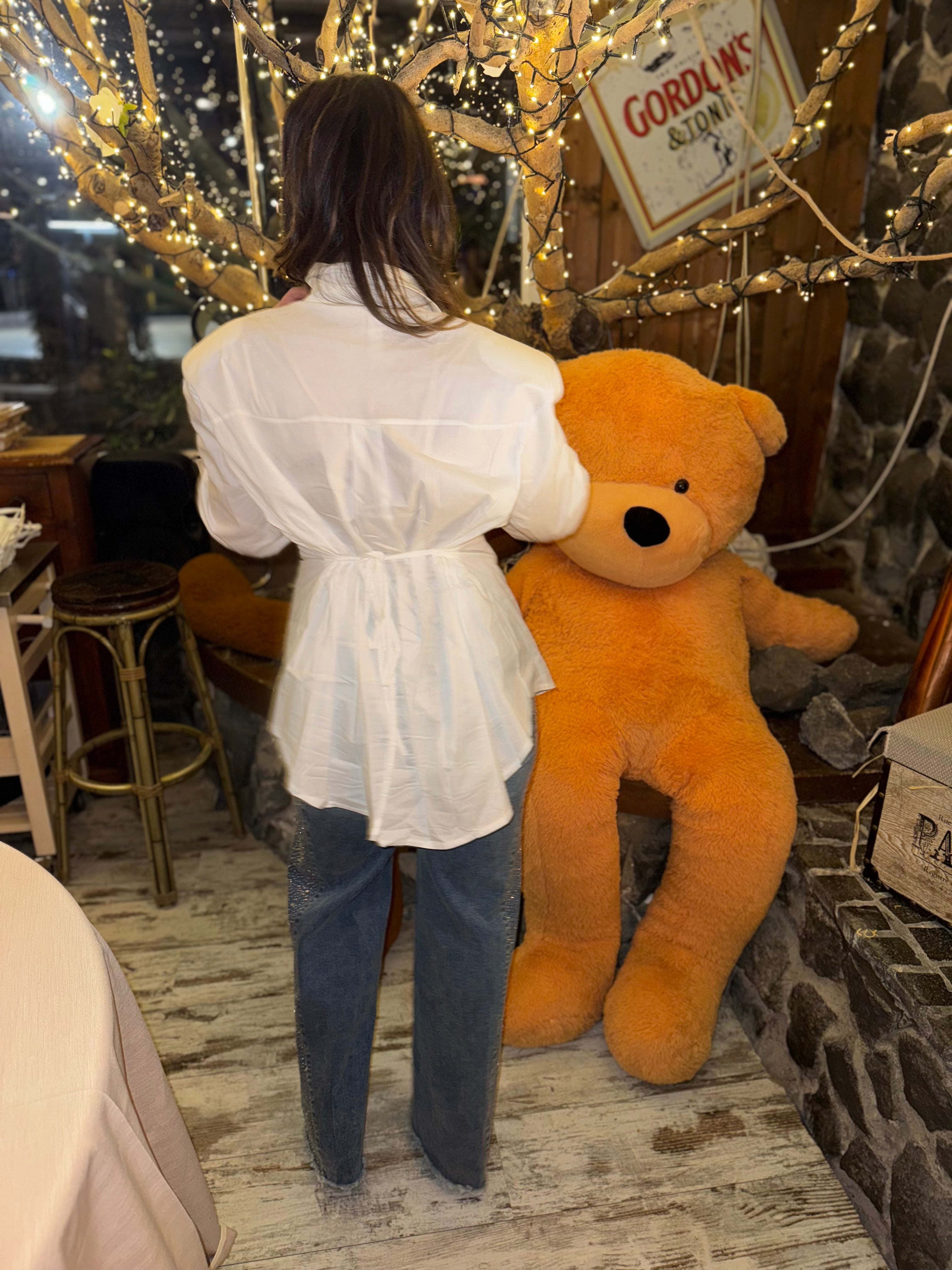 Camicia cotone stringa