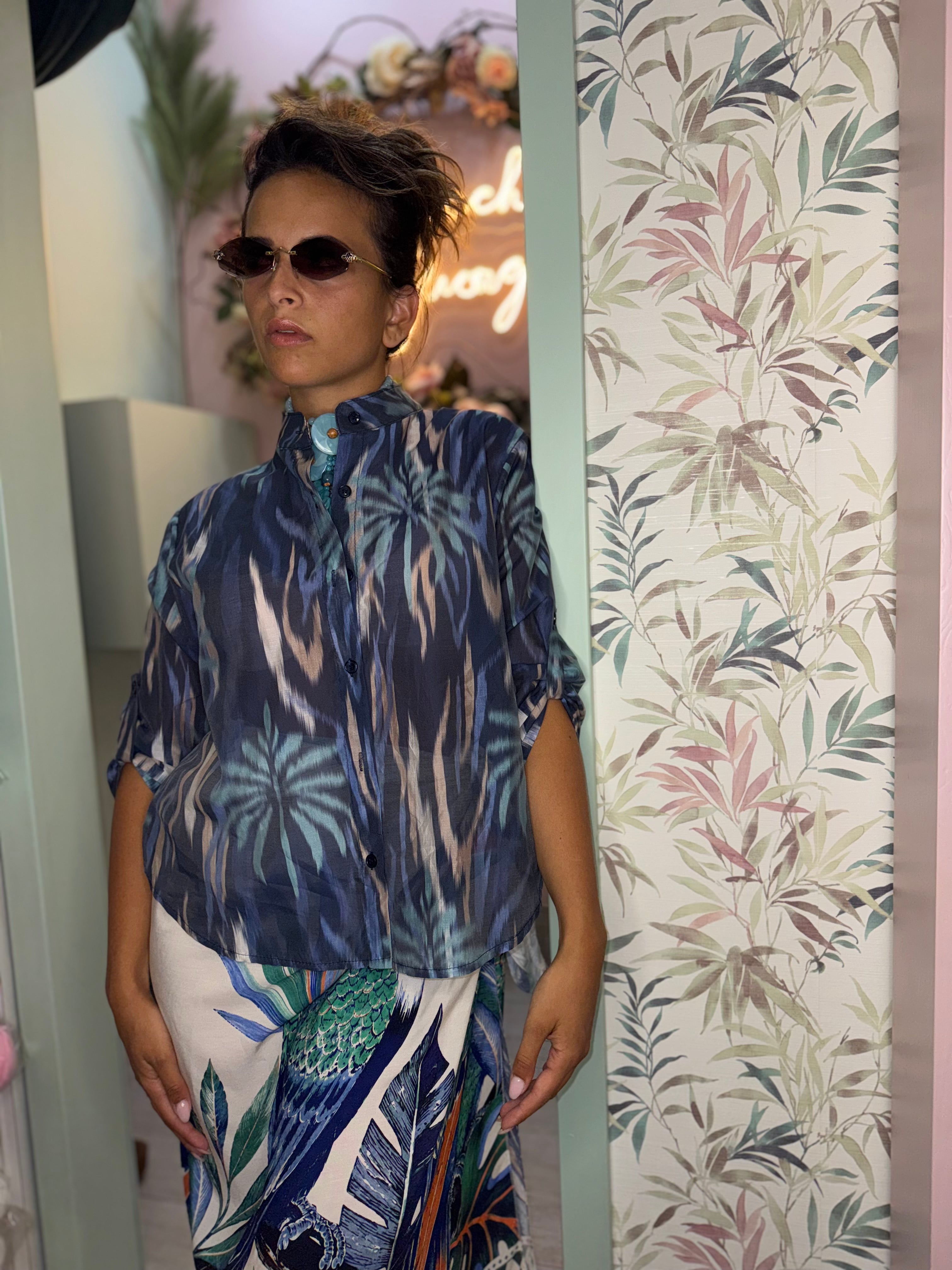 Camicia celeste