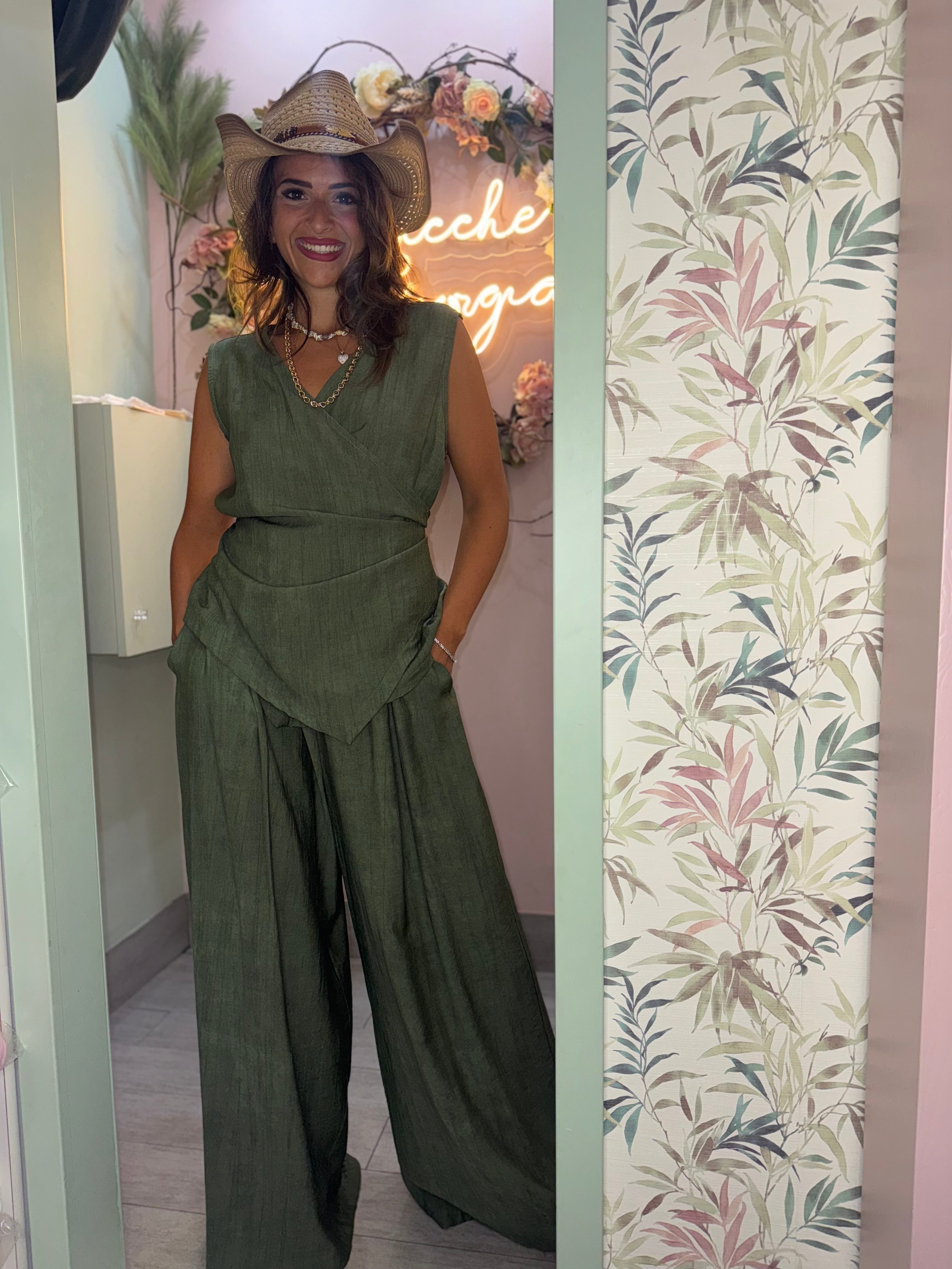 Coordinato CURVY salvia