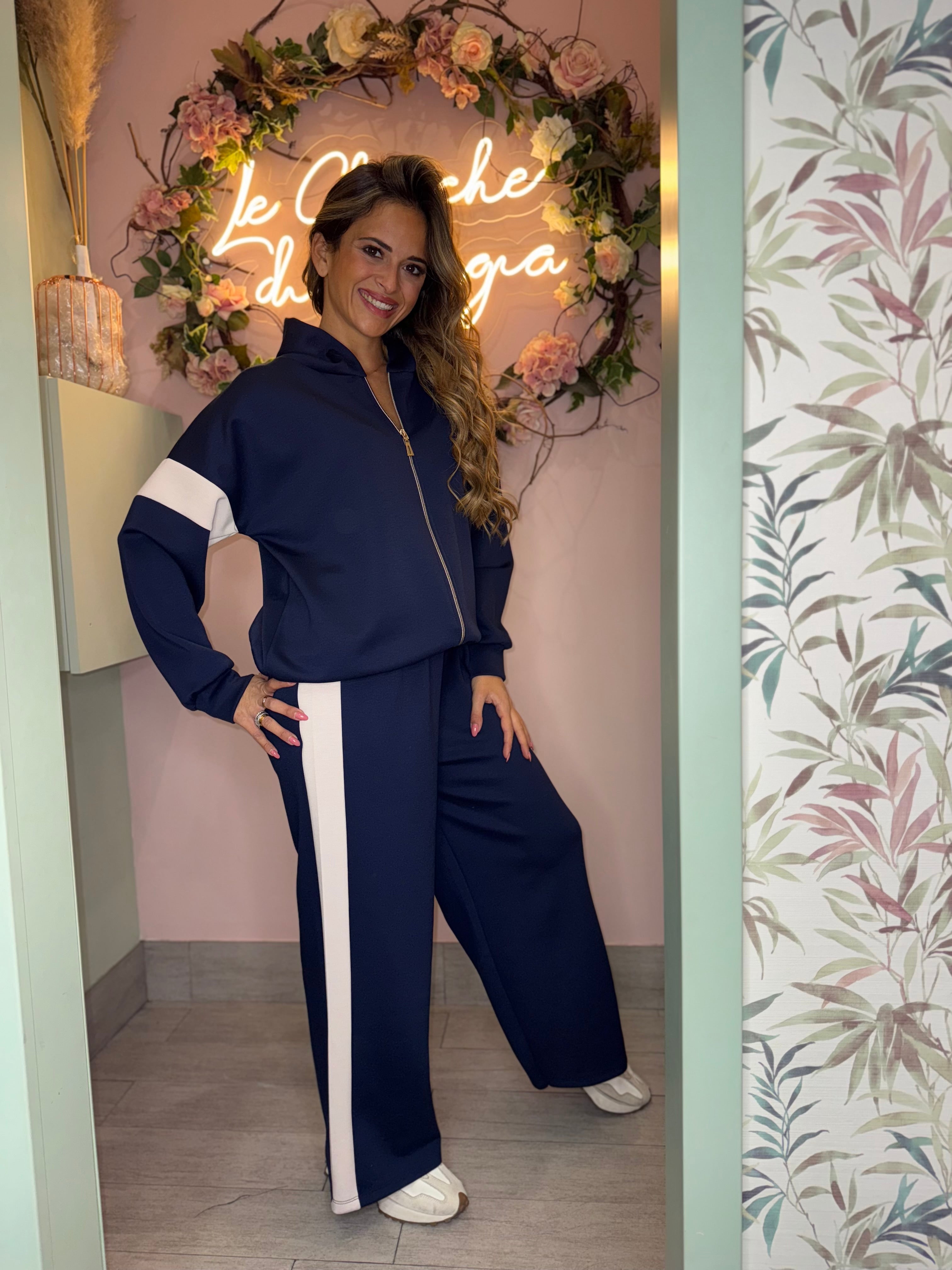 Tuta comfort zip