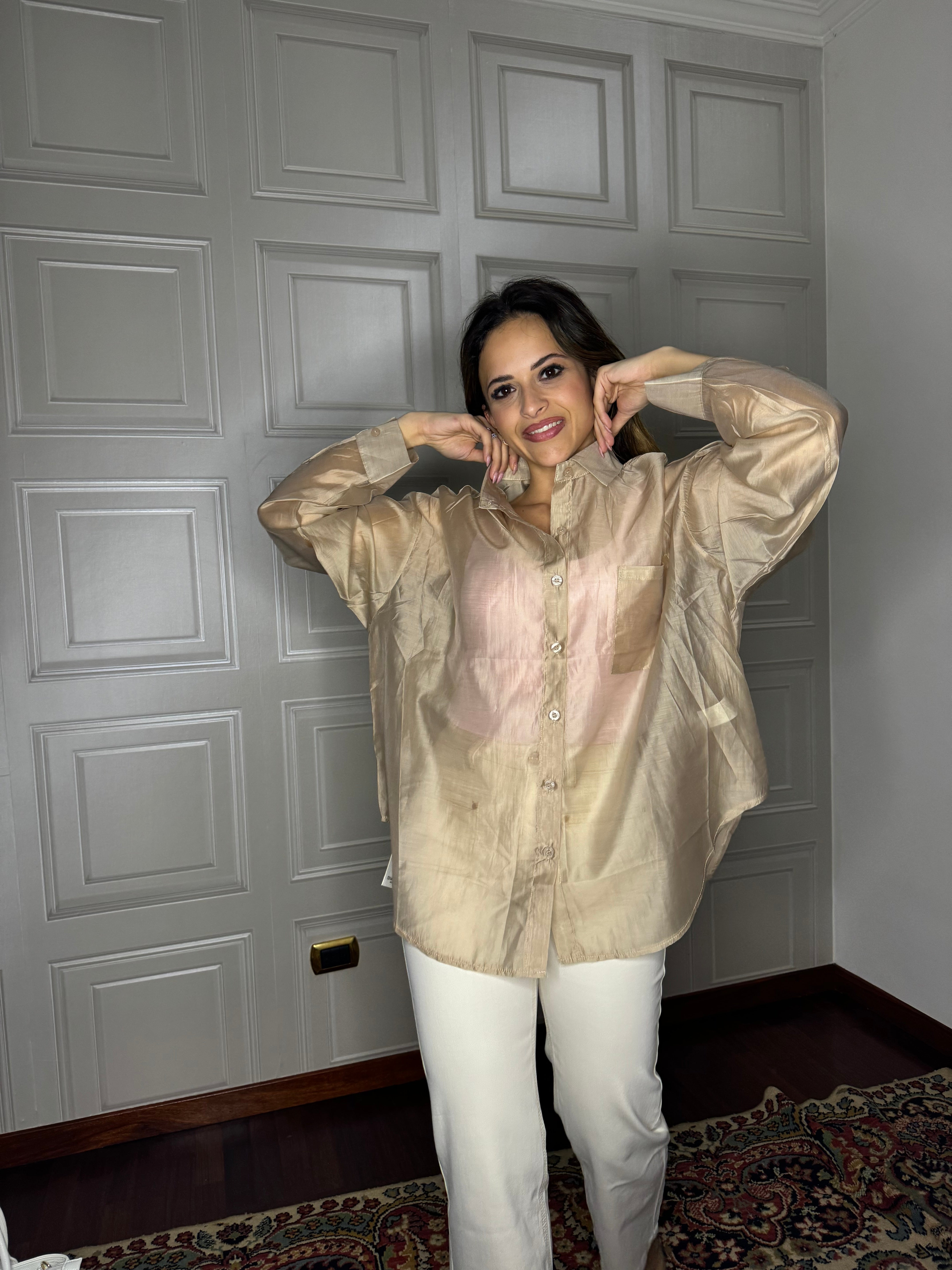 Camicia Pastel Organza