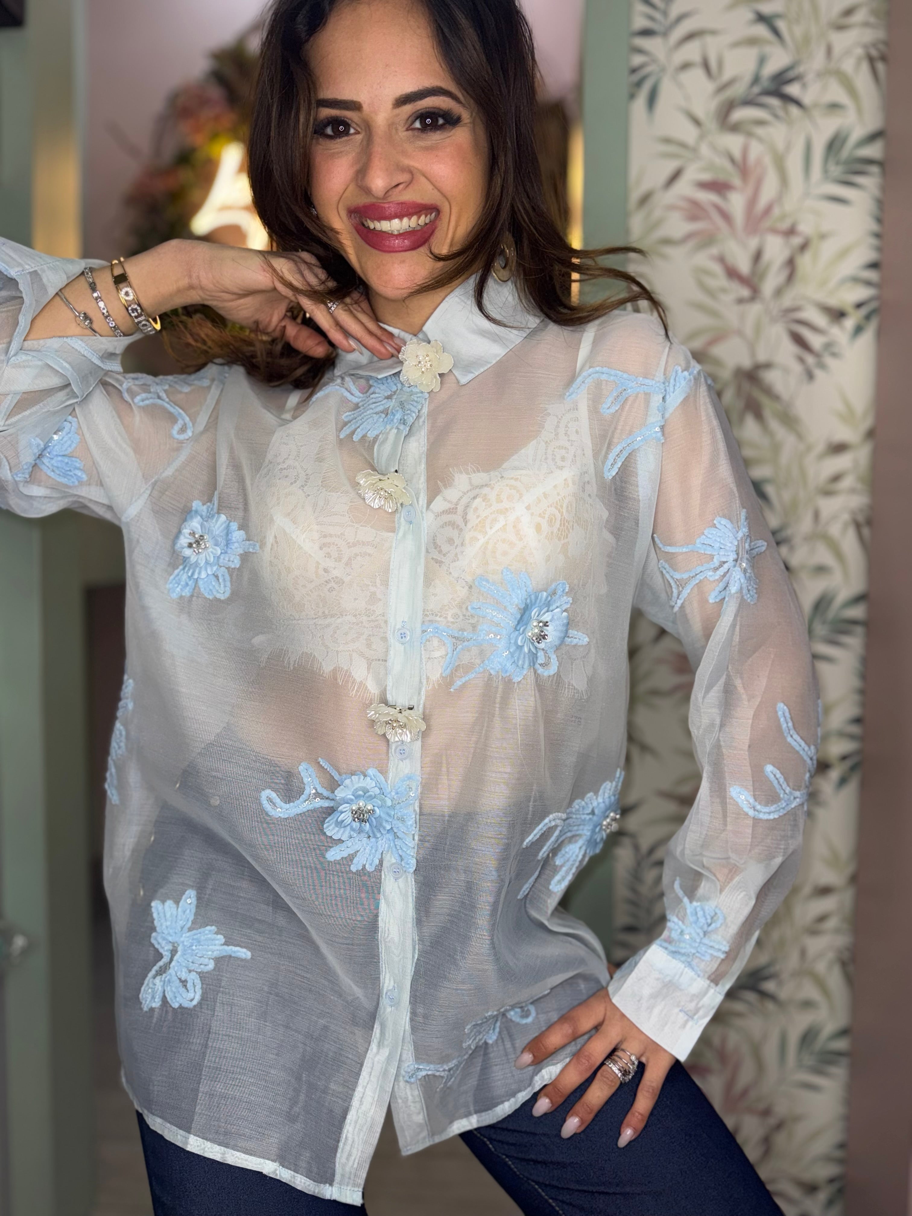 Camicia fiore