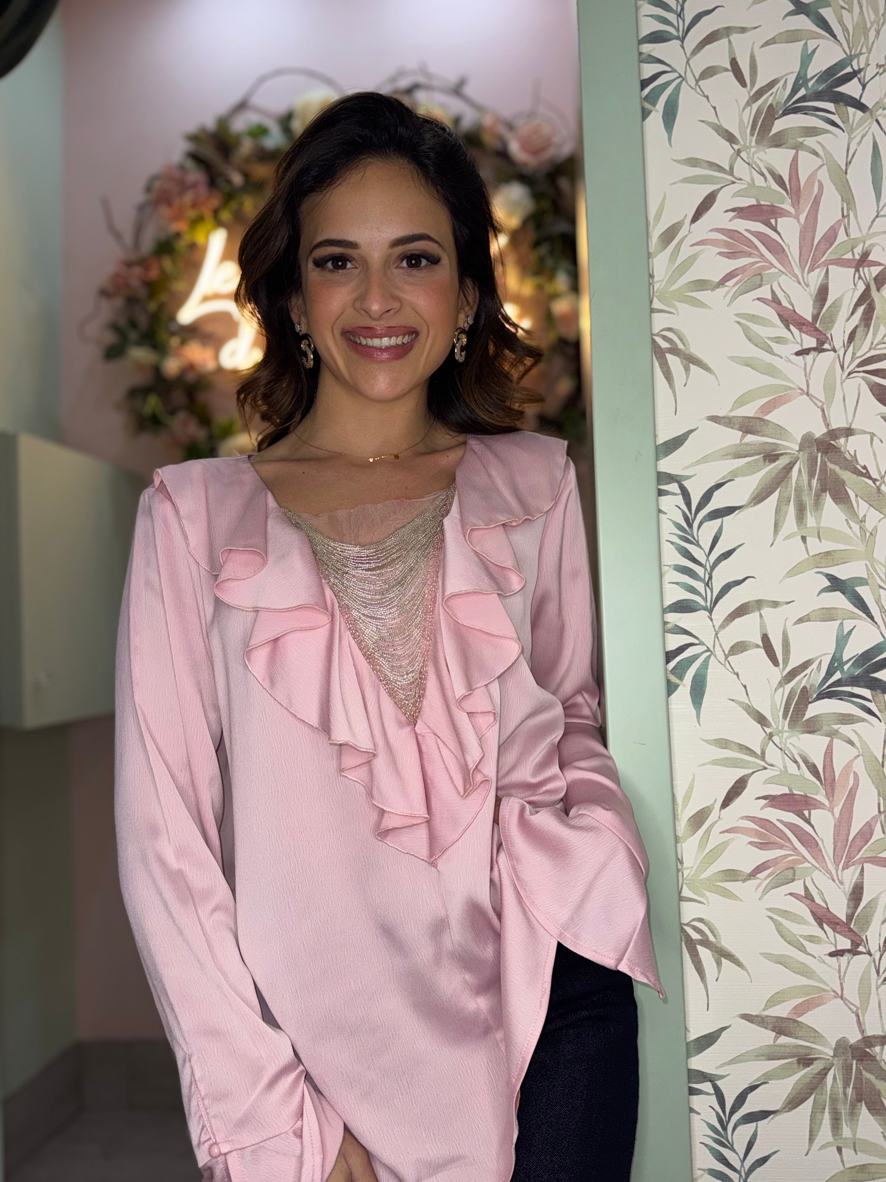 Camicia rouge collana