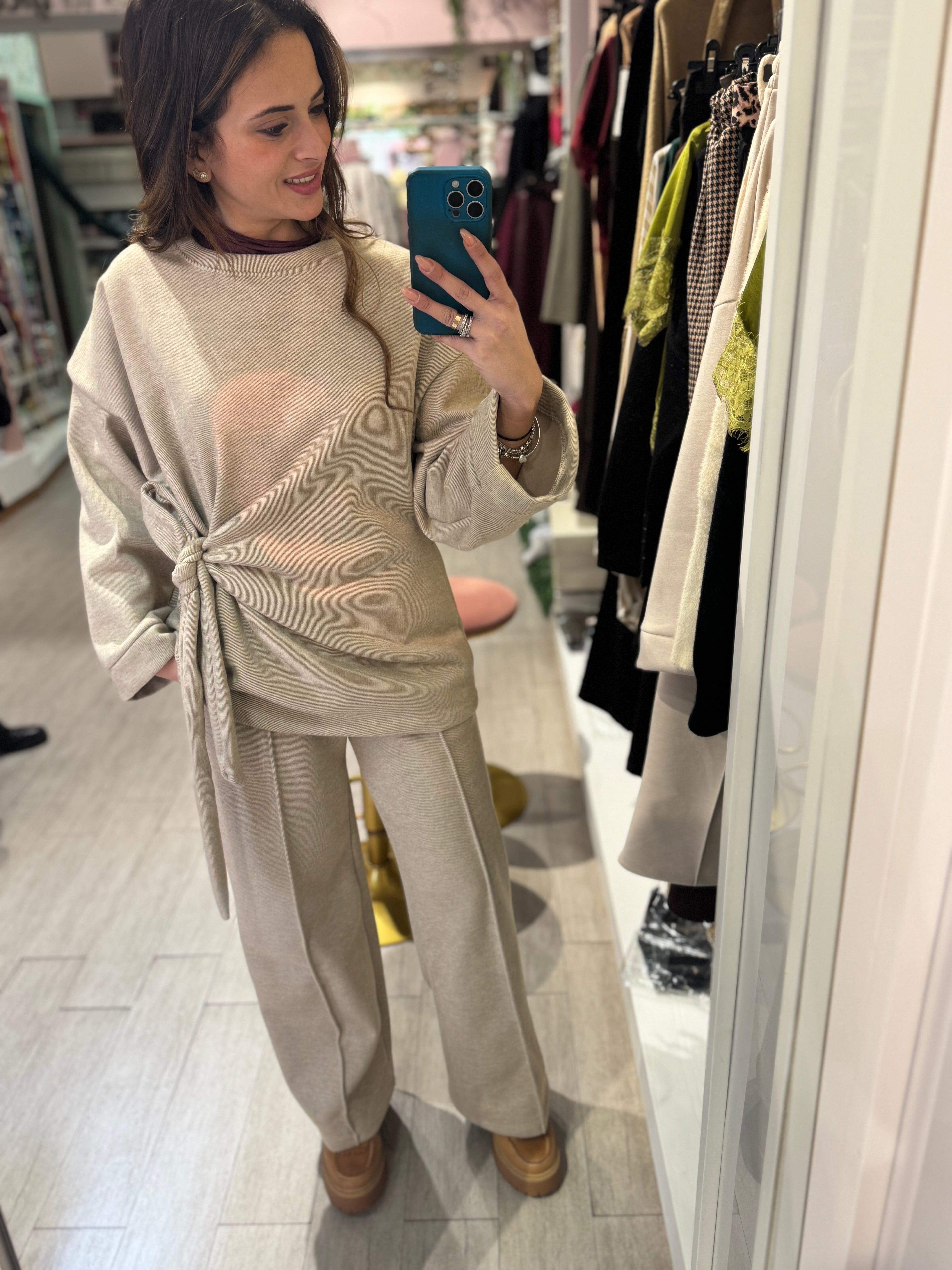 Coordinato chicca melange