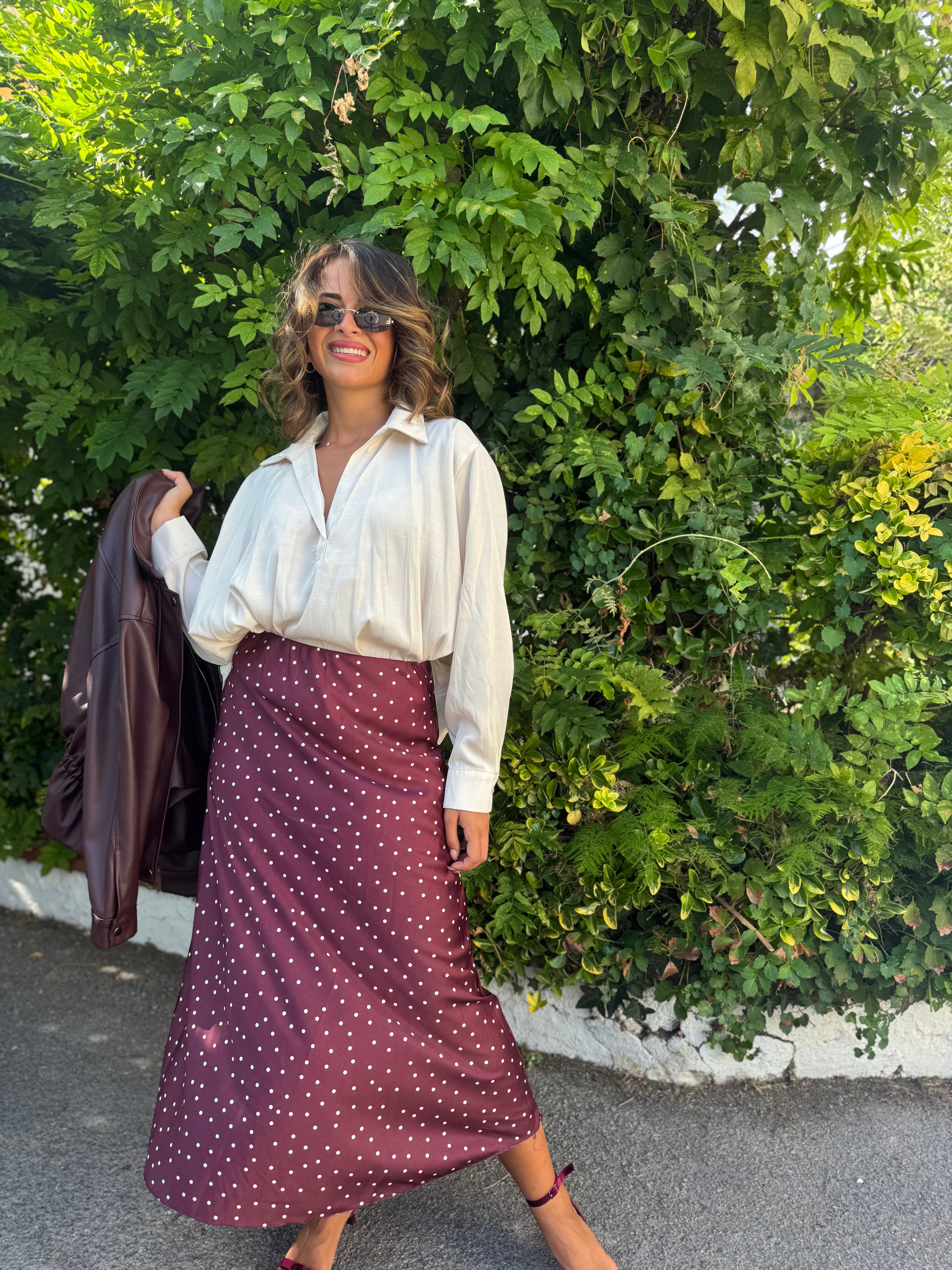 Camicia seta lavata