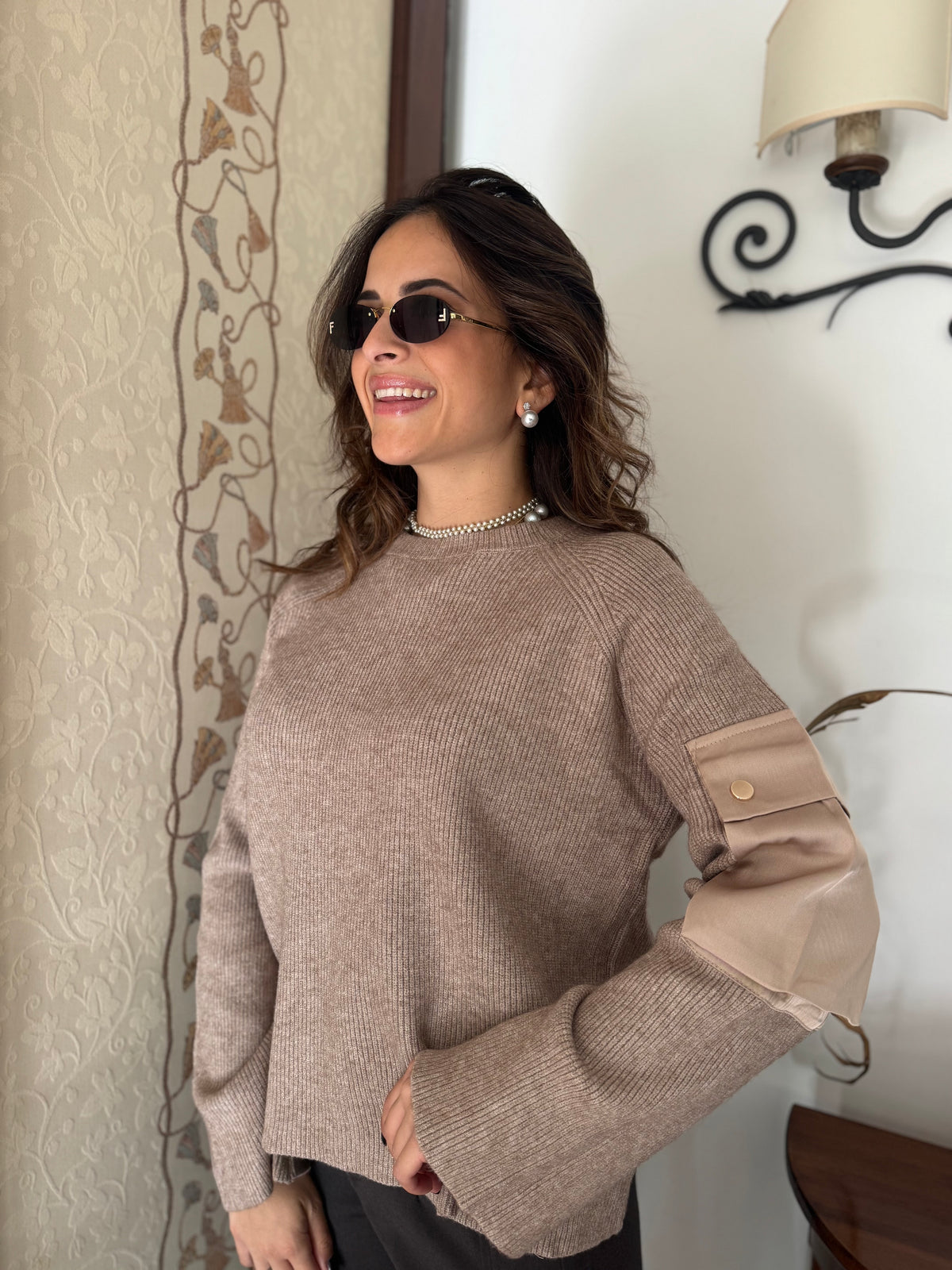 Maglione tasca