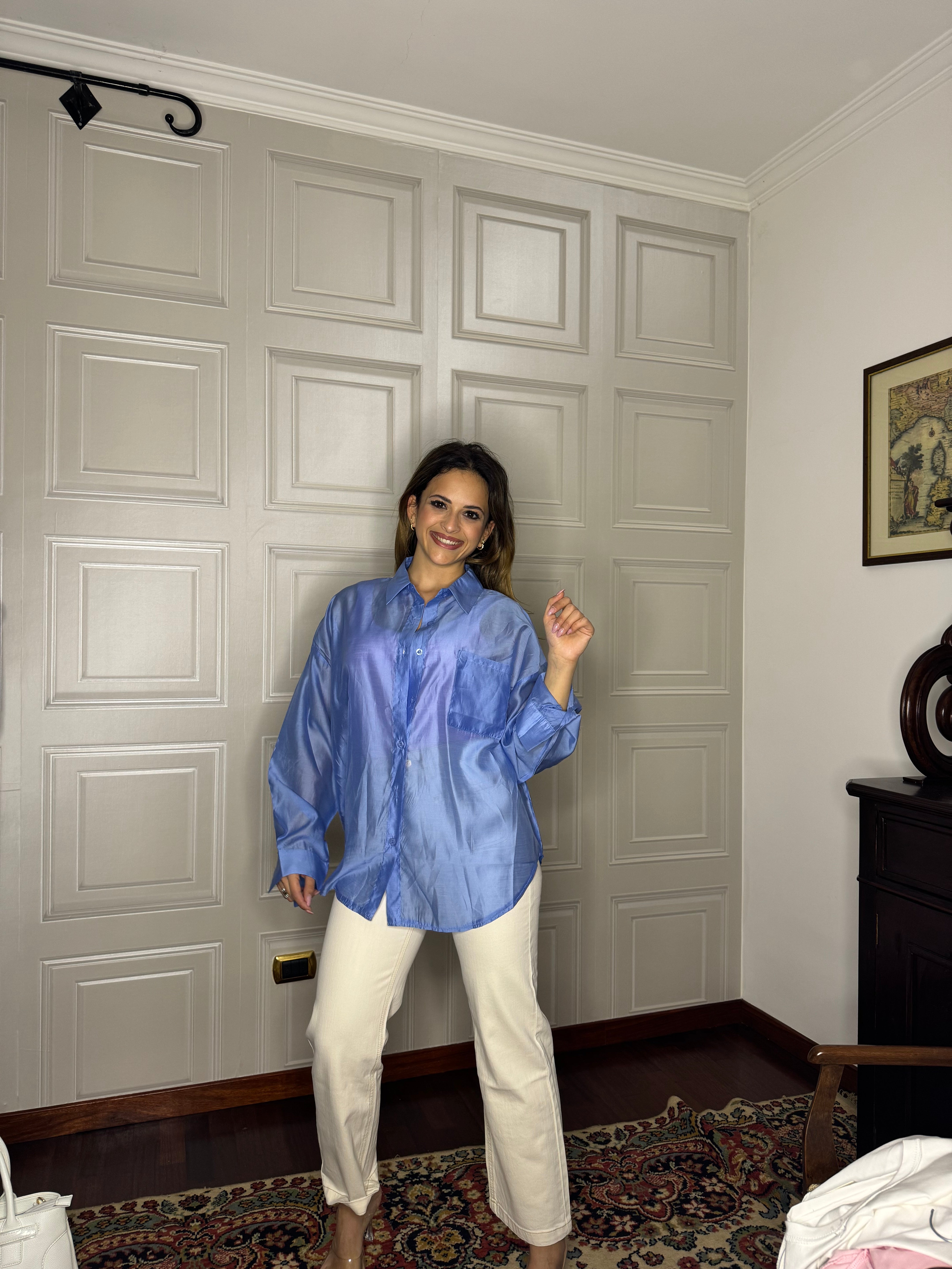 Camicia Pastel Organza