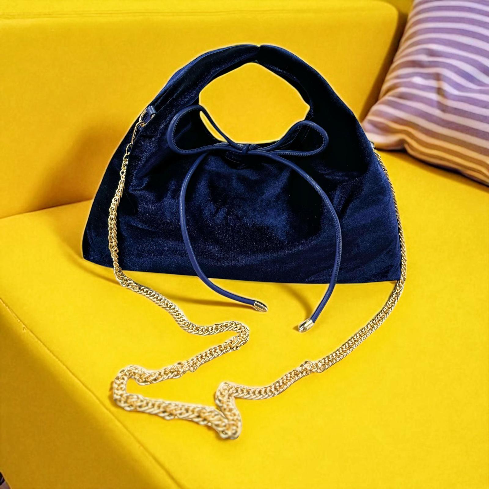 Borsa velluto