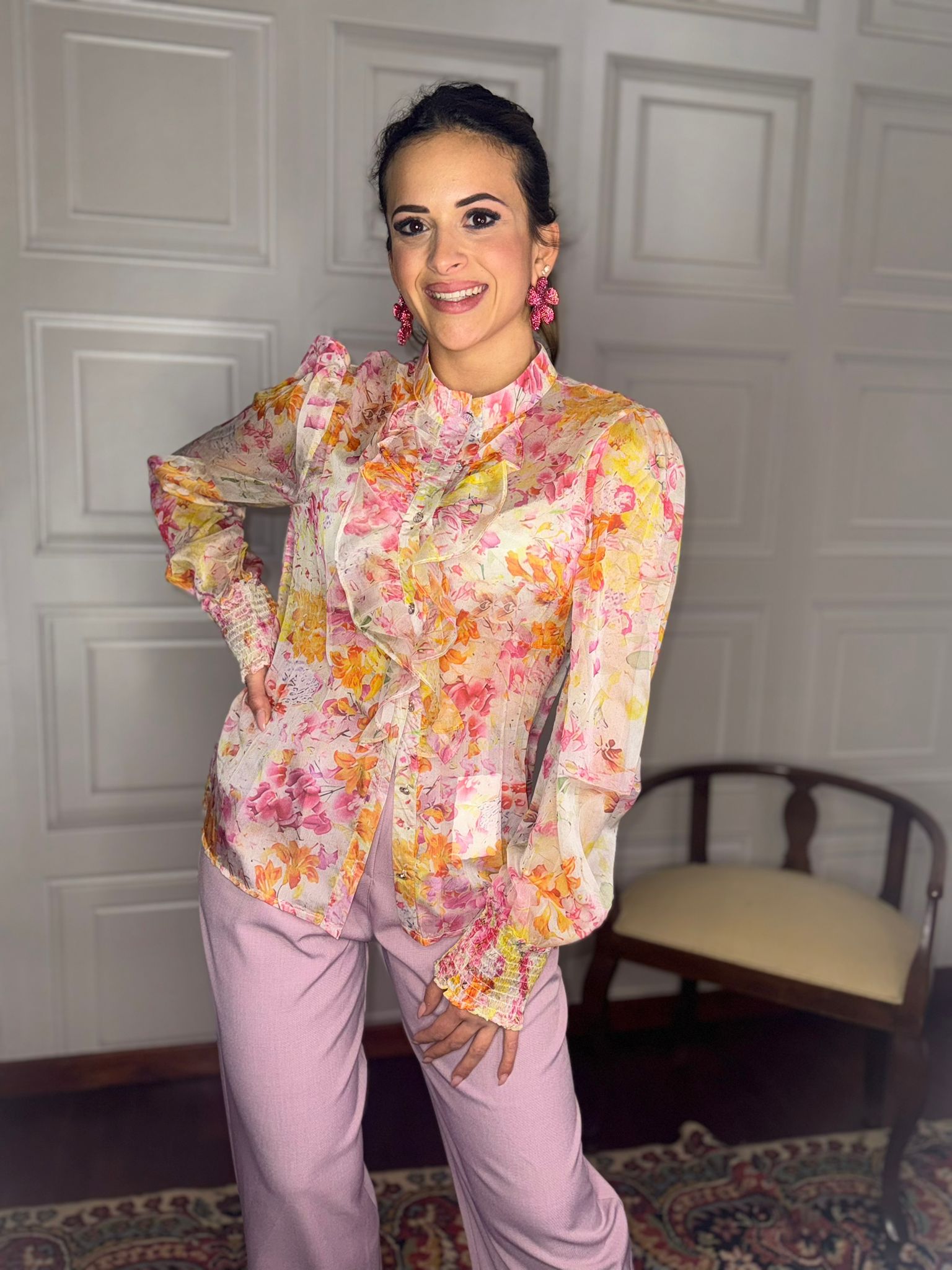 Camicia flowers