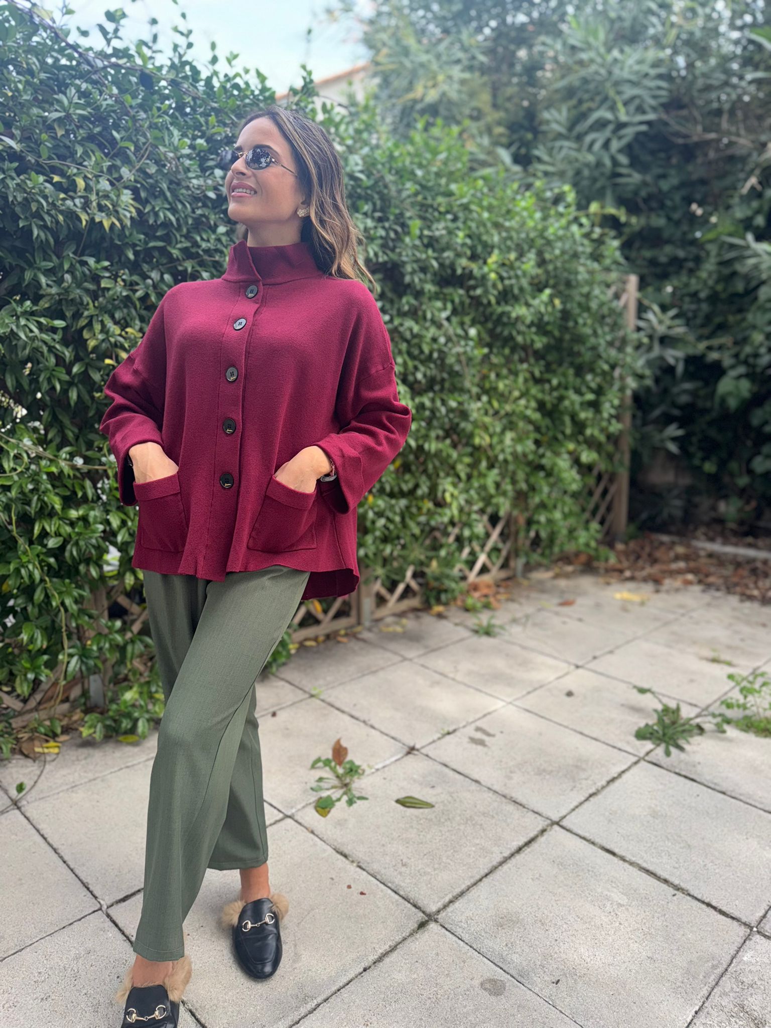 Cardigan\Giacca Bottoni