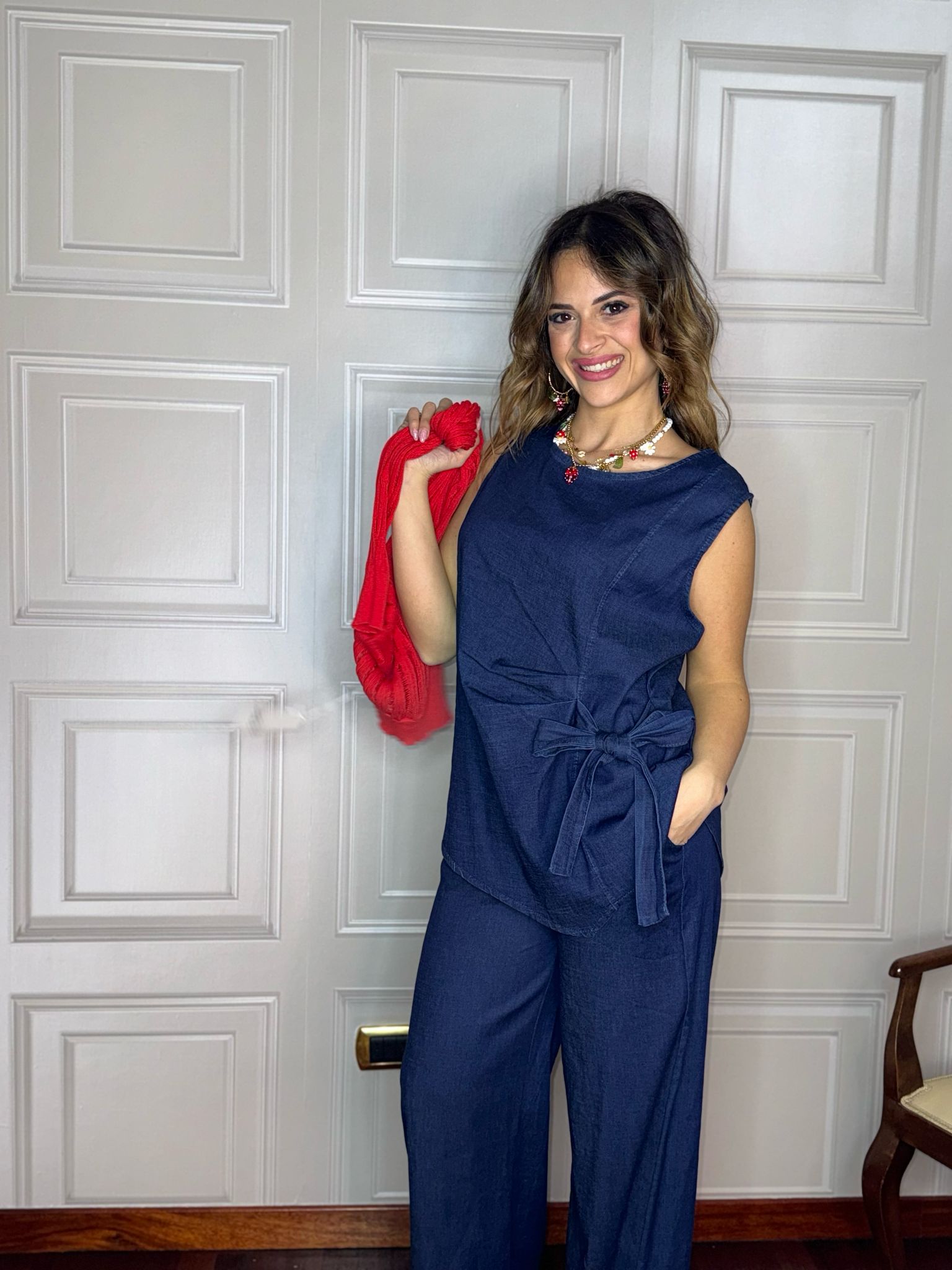 Coordinato Over denim