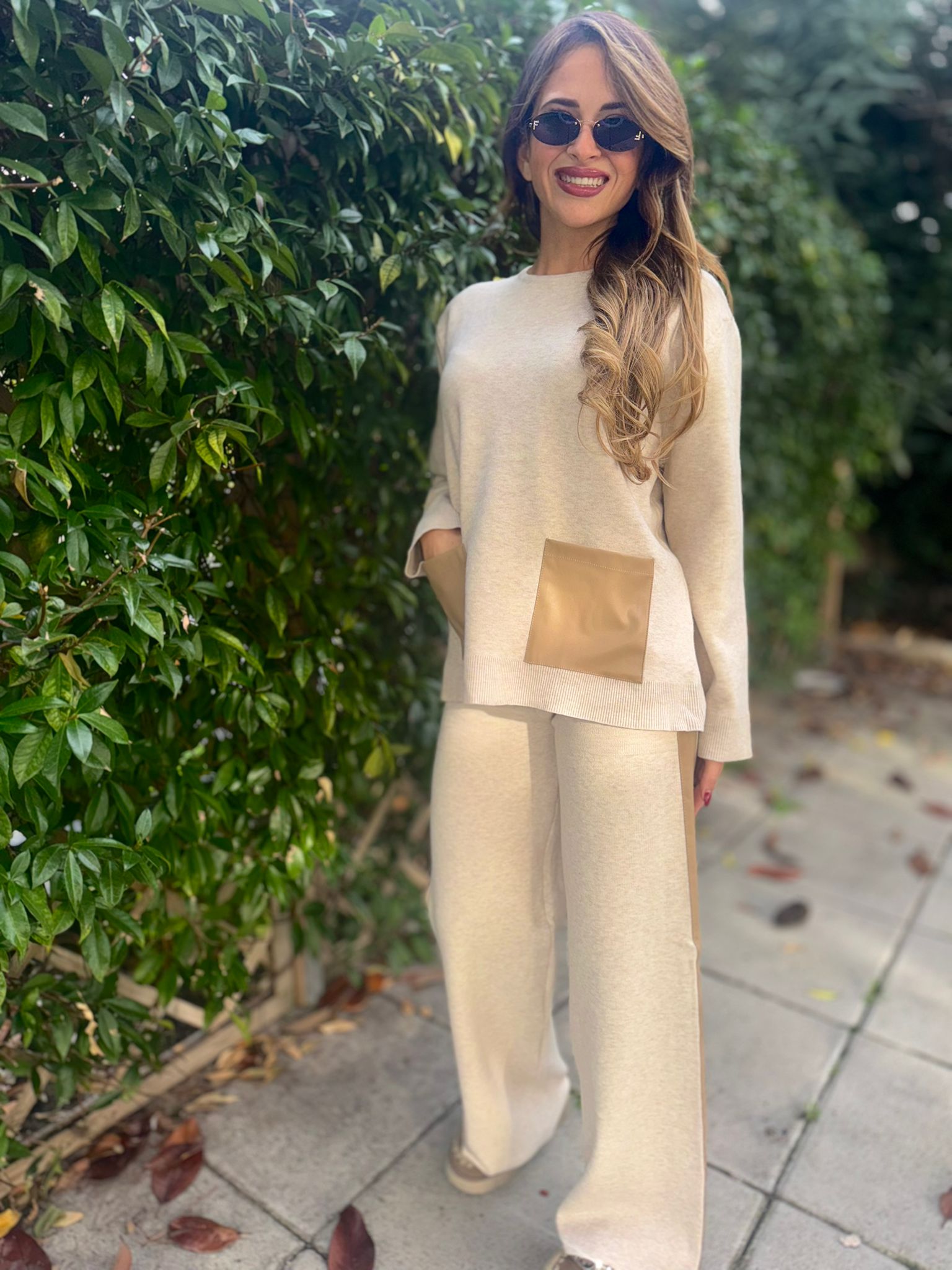 Coordinato Lana\ecopelle