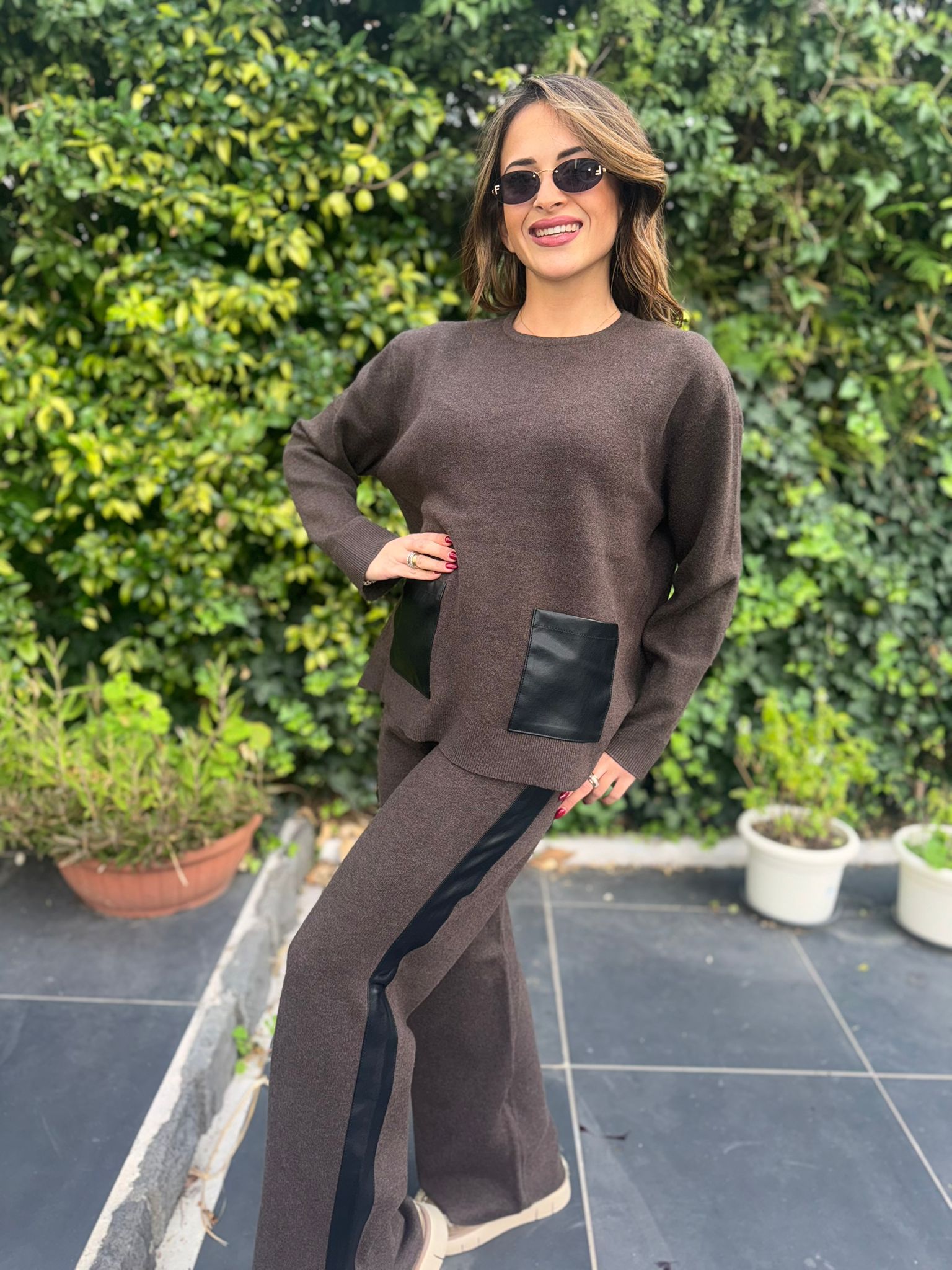 Coordinato Lana\ecopelle