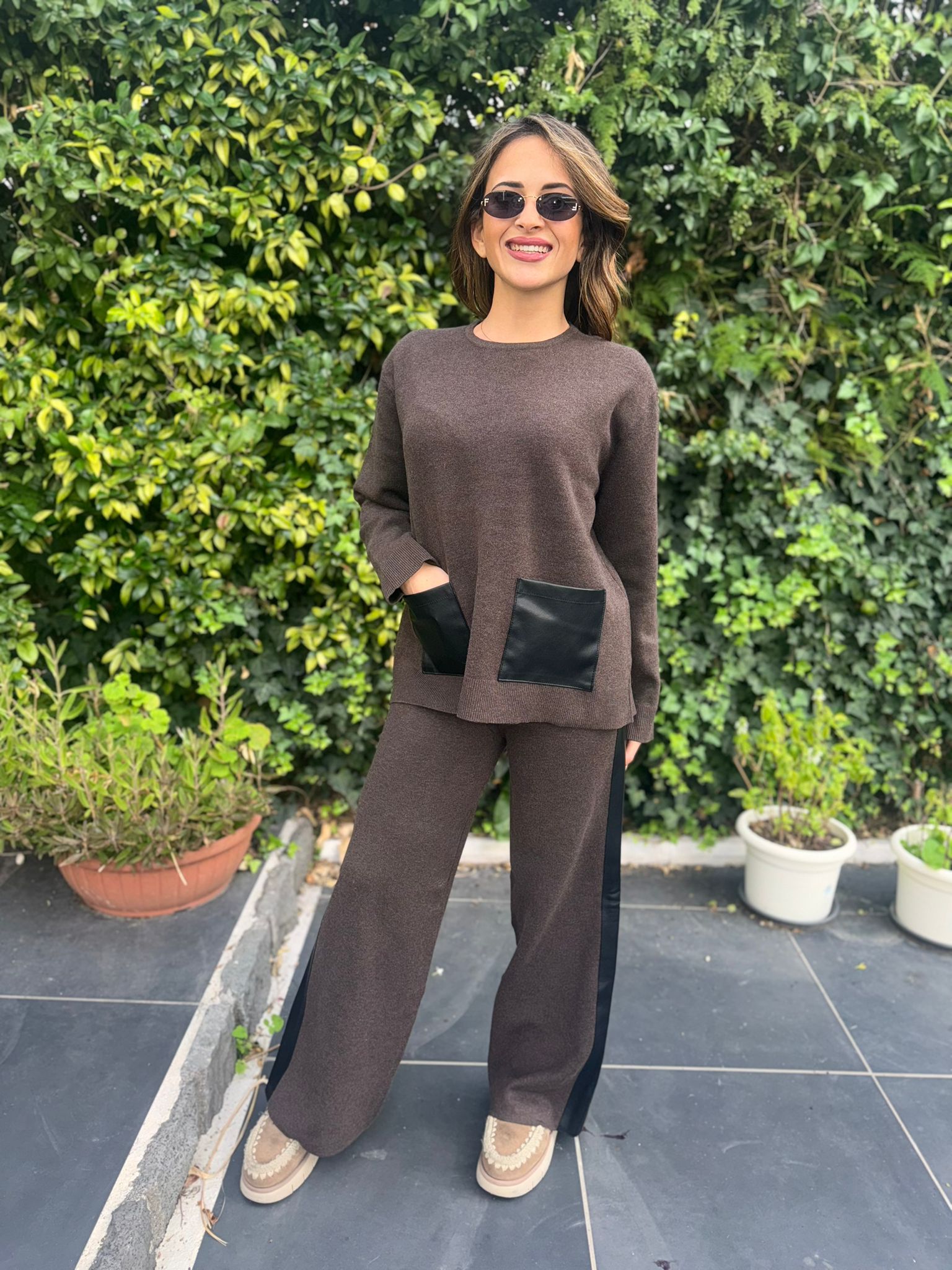 Coordinato Lana\ecopelle