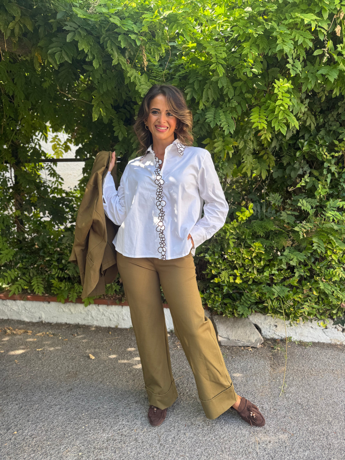 Camicia macrame