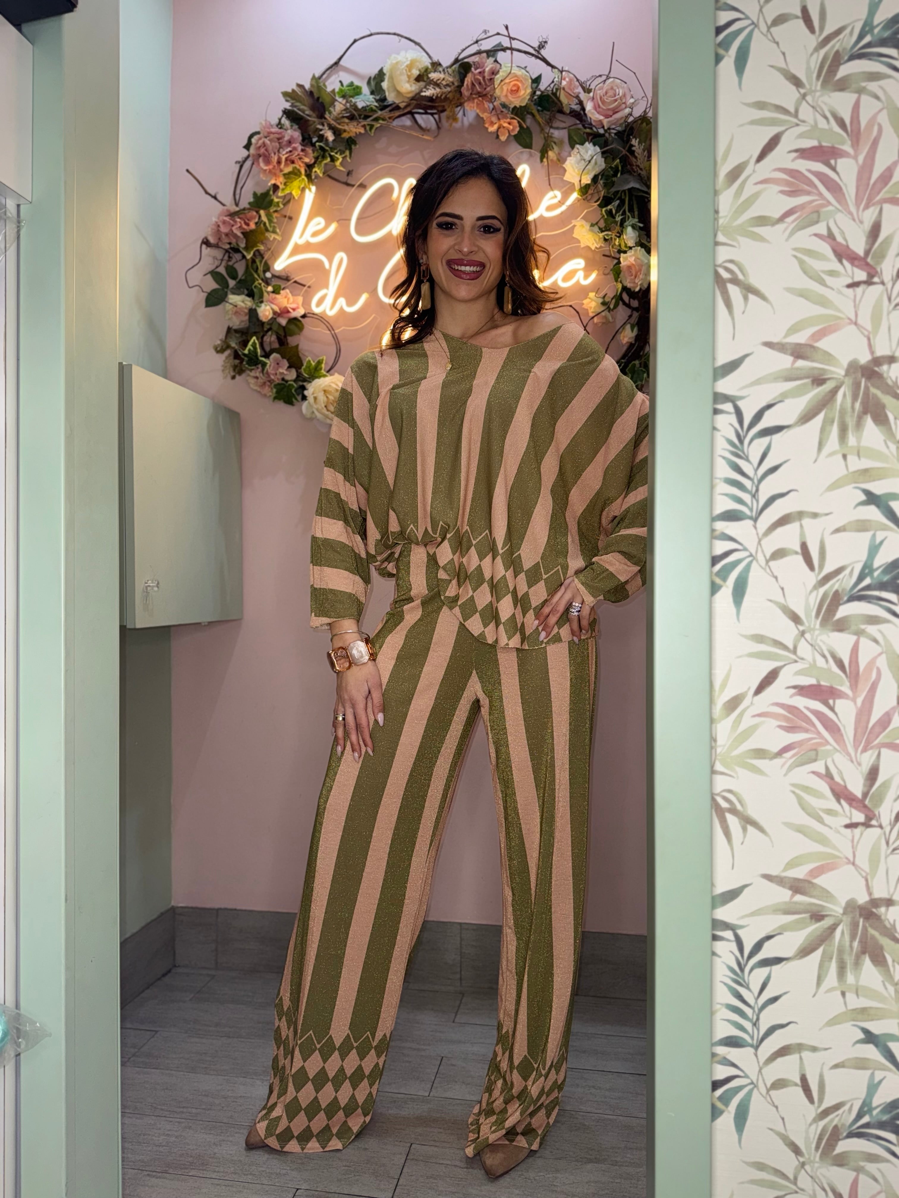 Coordinato ETNICO lurex
