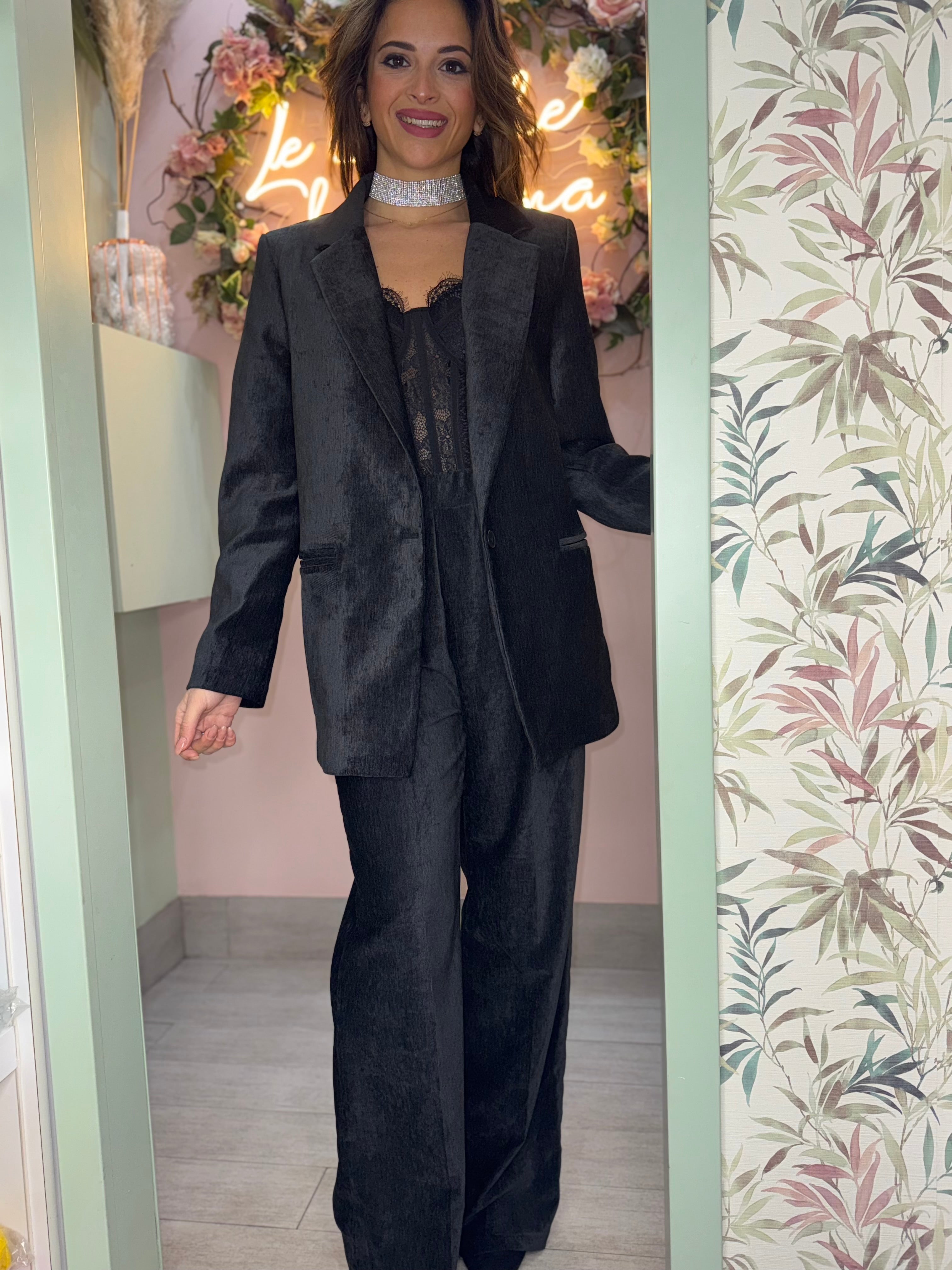 Tailleur velluto simply