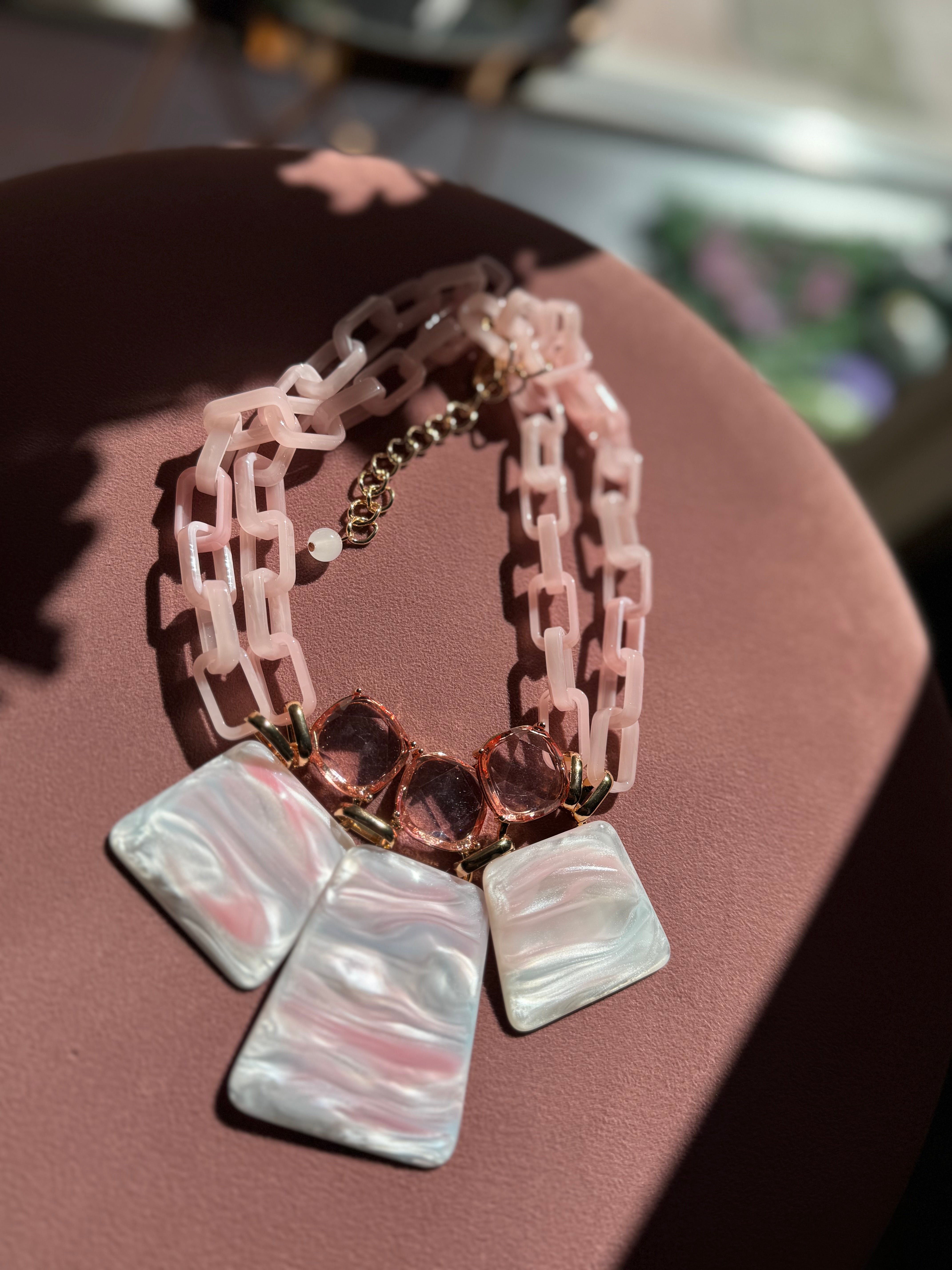 Collana madreperla