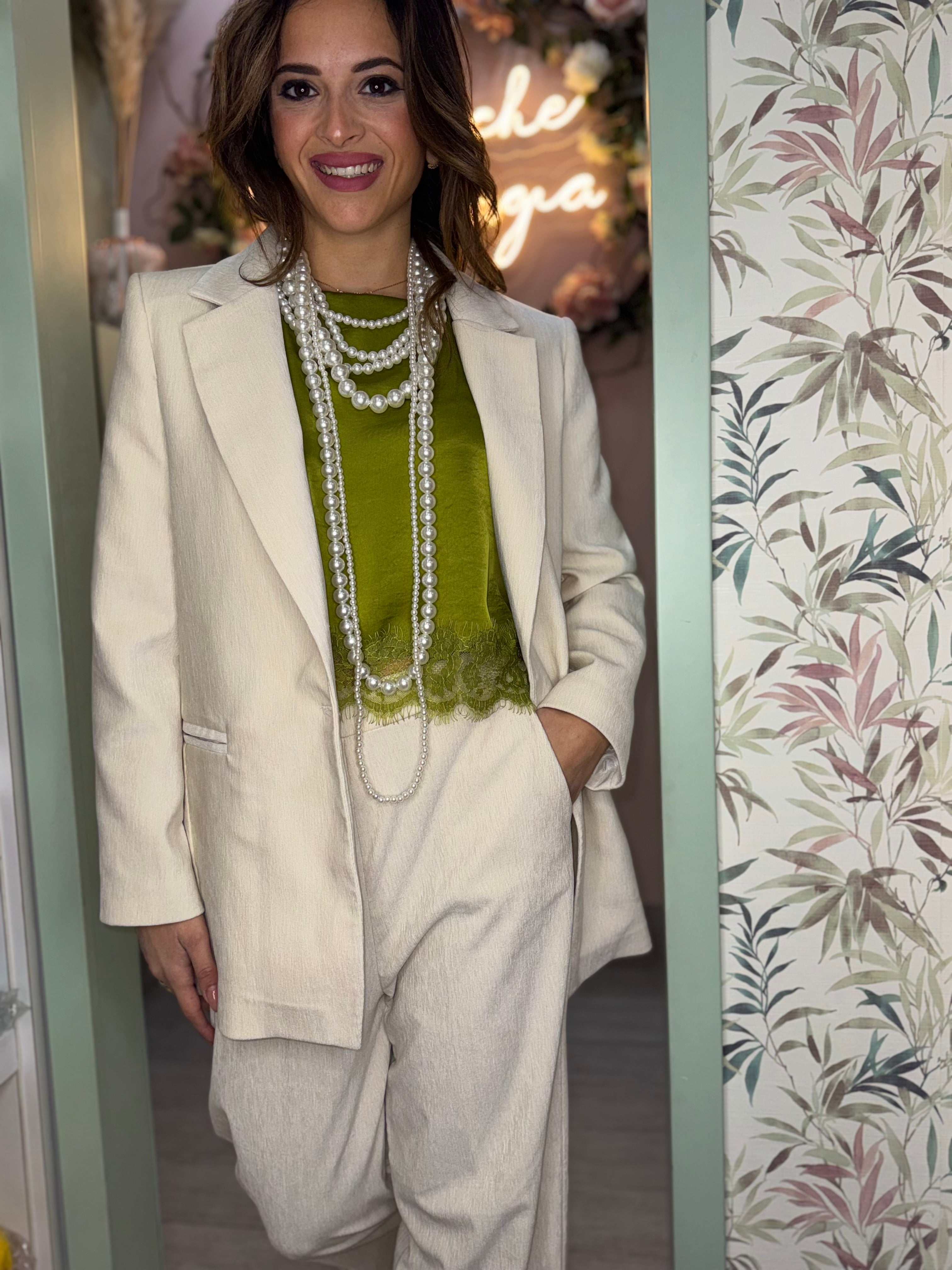 Tailleur velluto simply