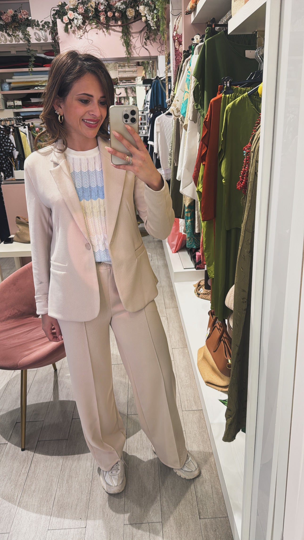 Tailleur punto cotone