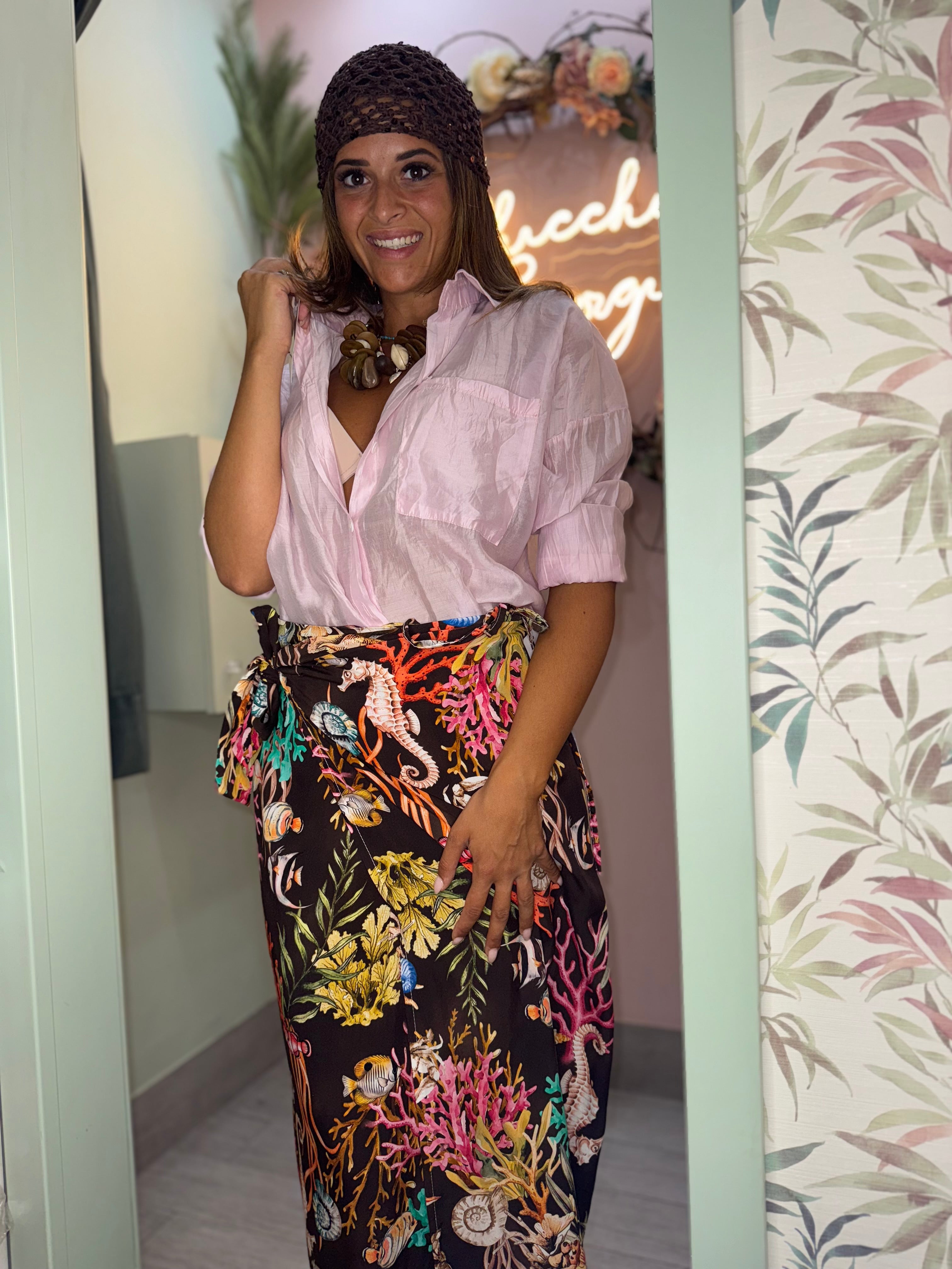 Camicia organza mare