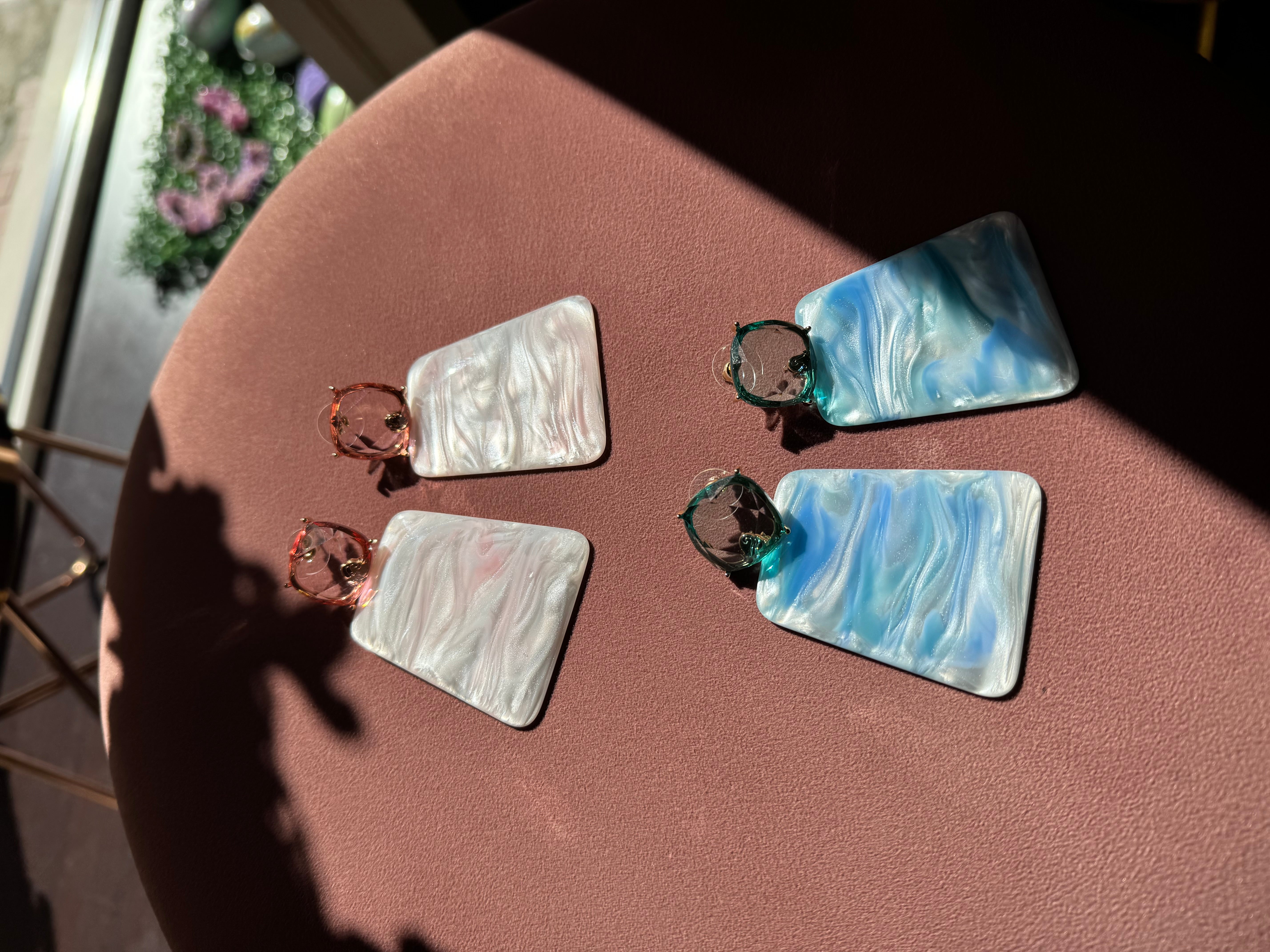 Orecchini madreperla