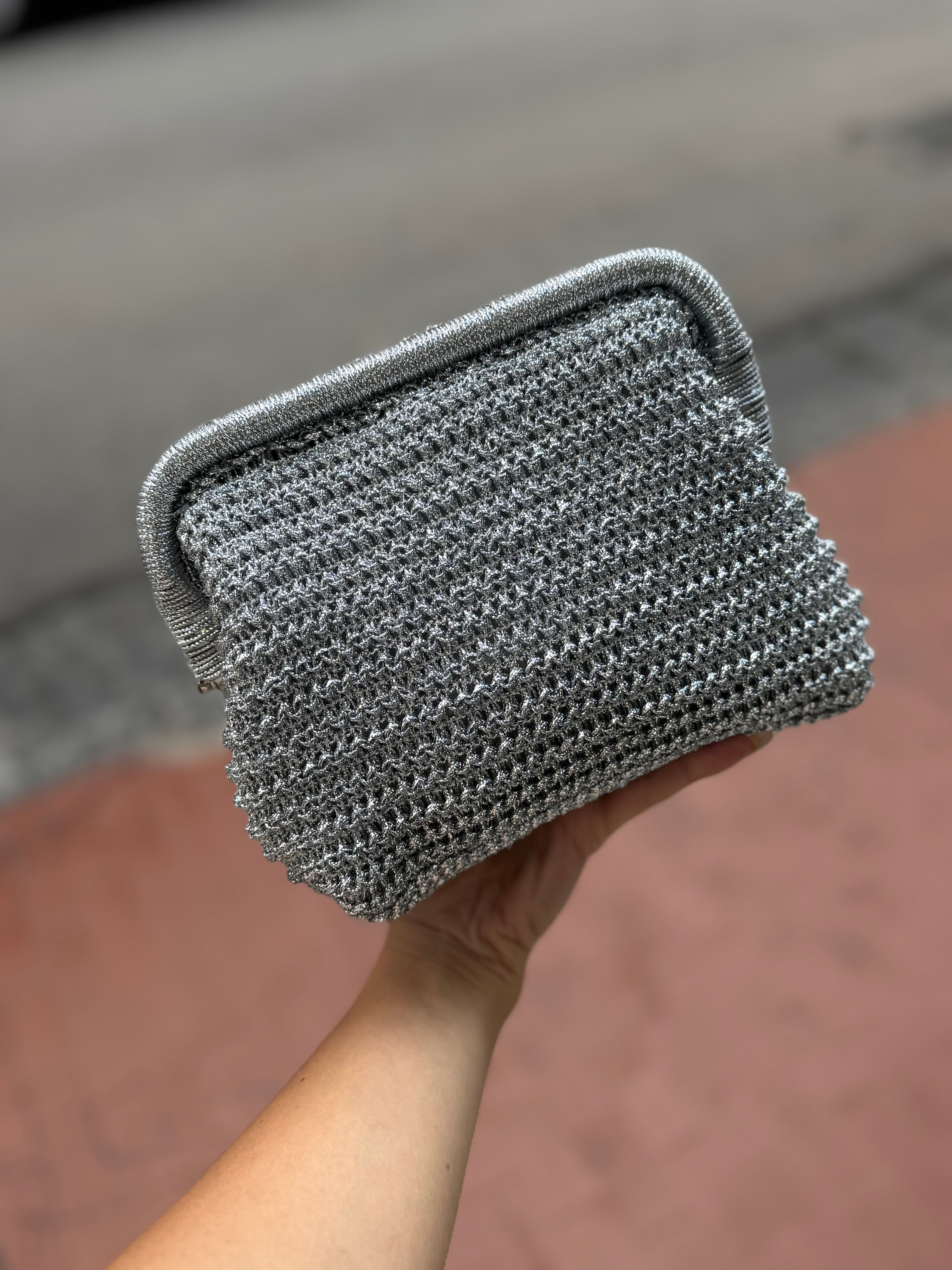Borsa luxury uncinetto