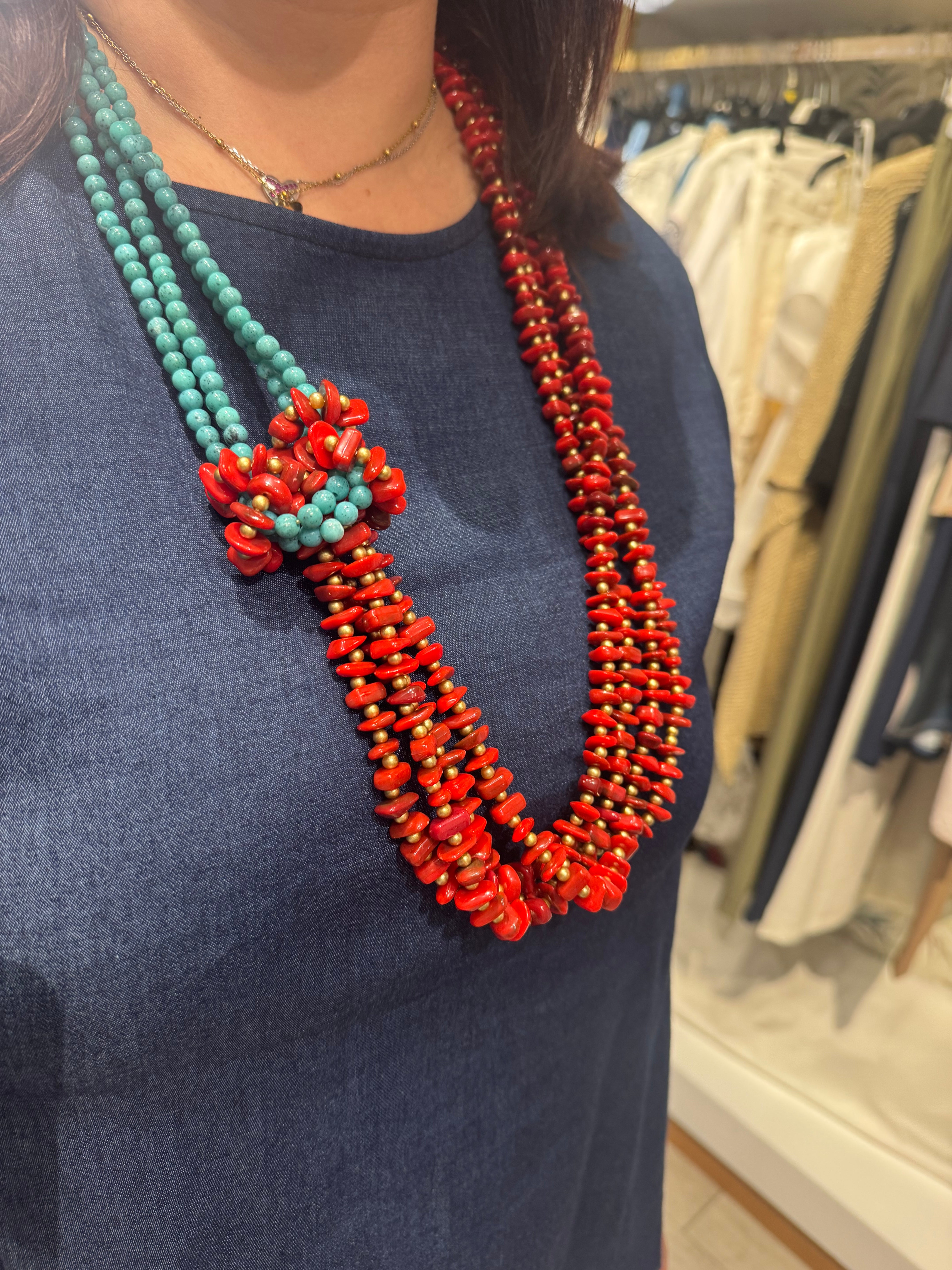 Collana turchese