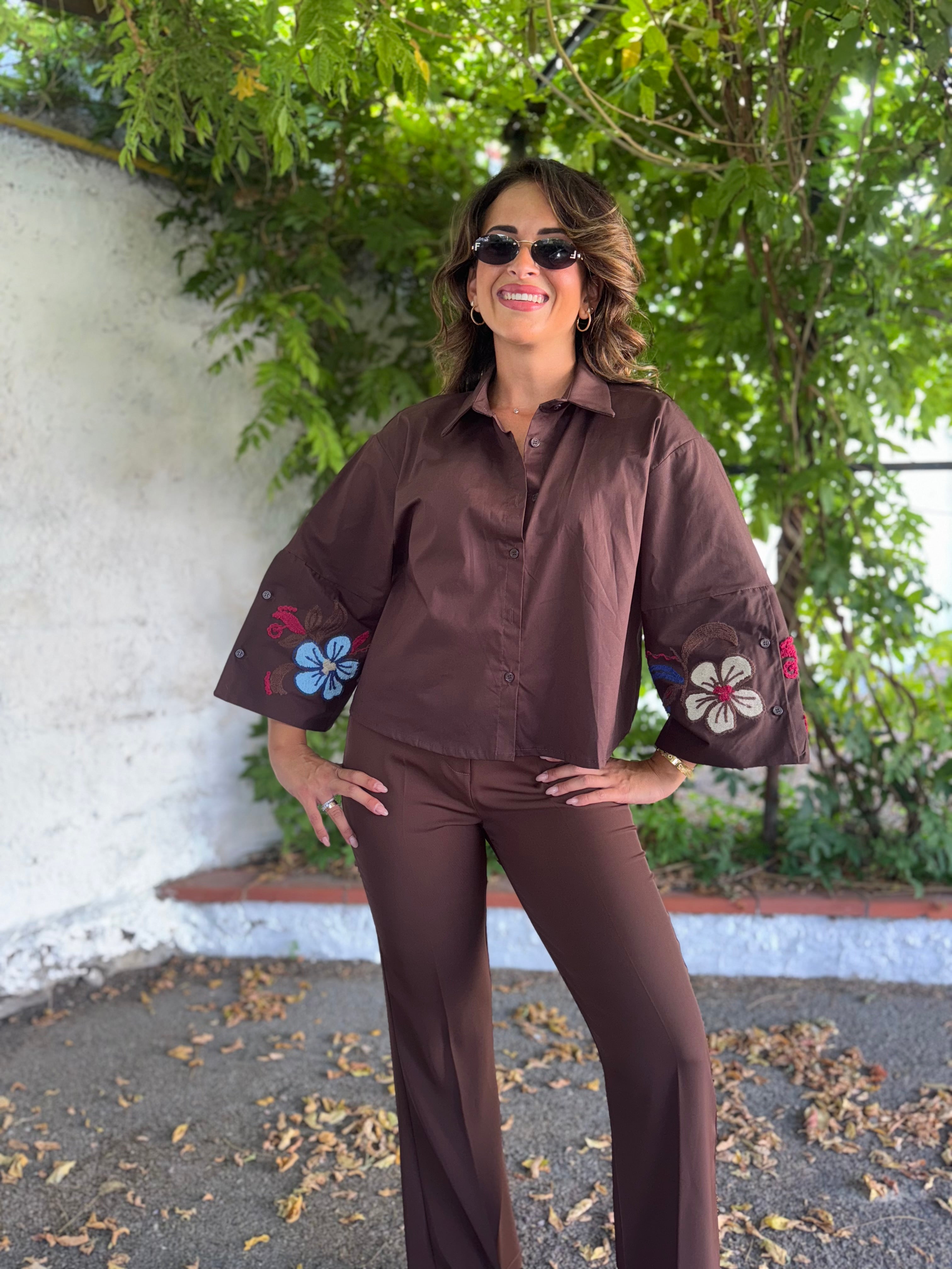 Camicia fiore