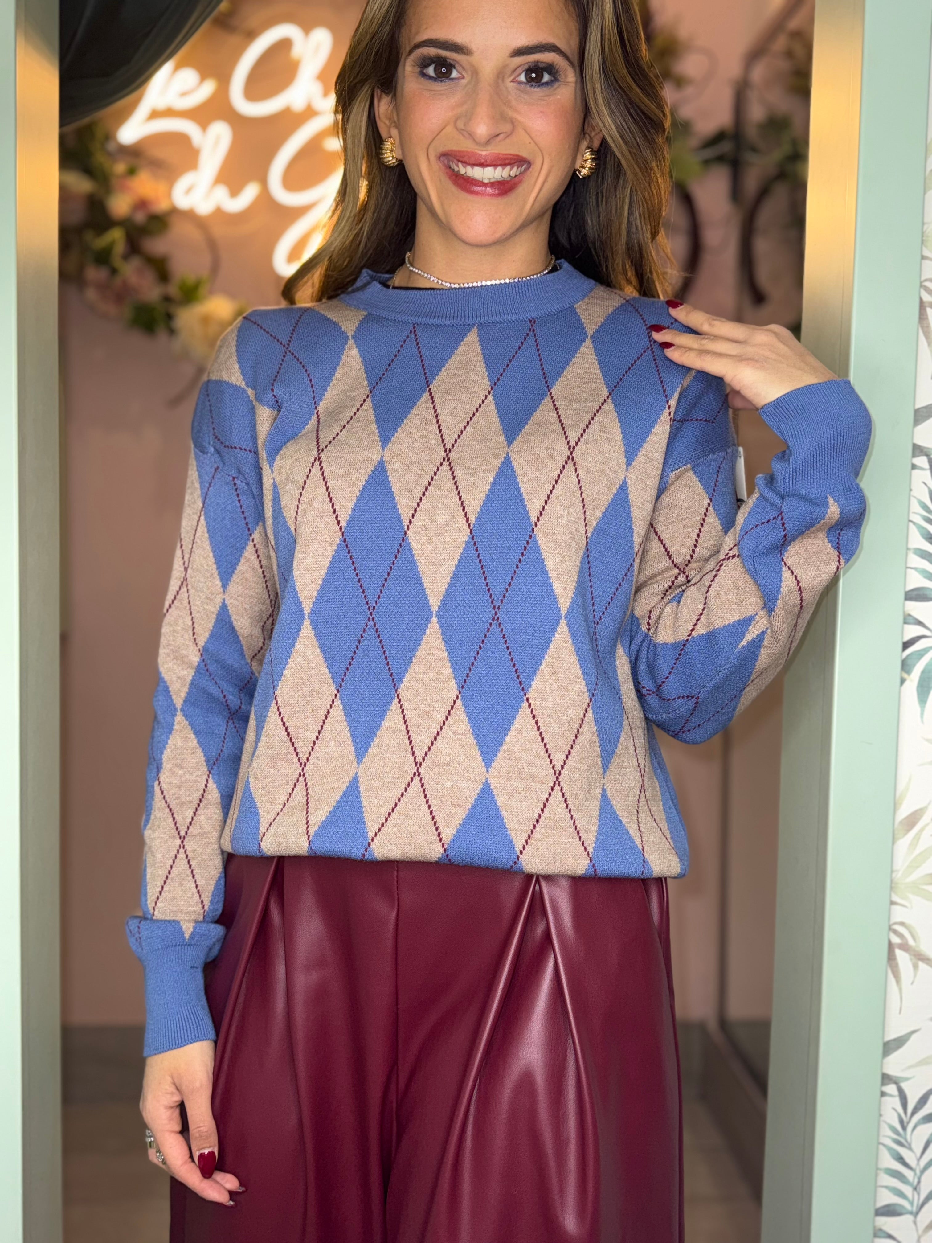 Maglioncino V quadro