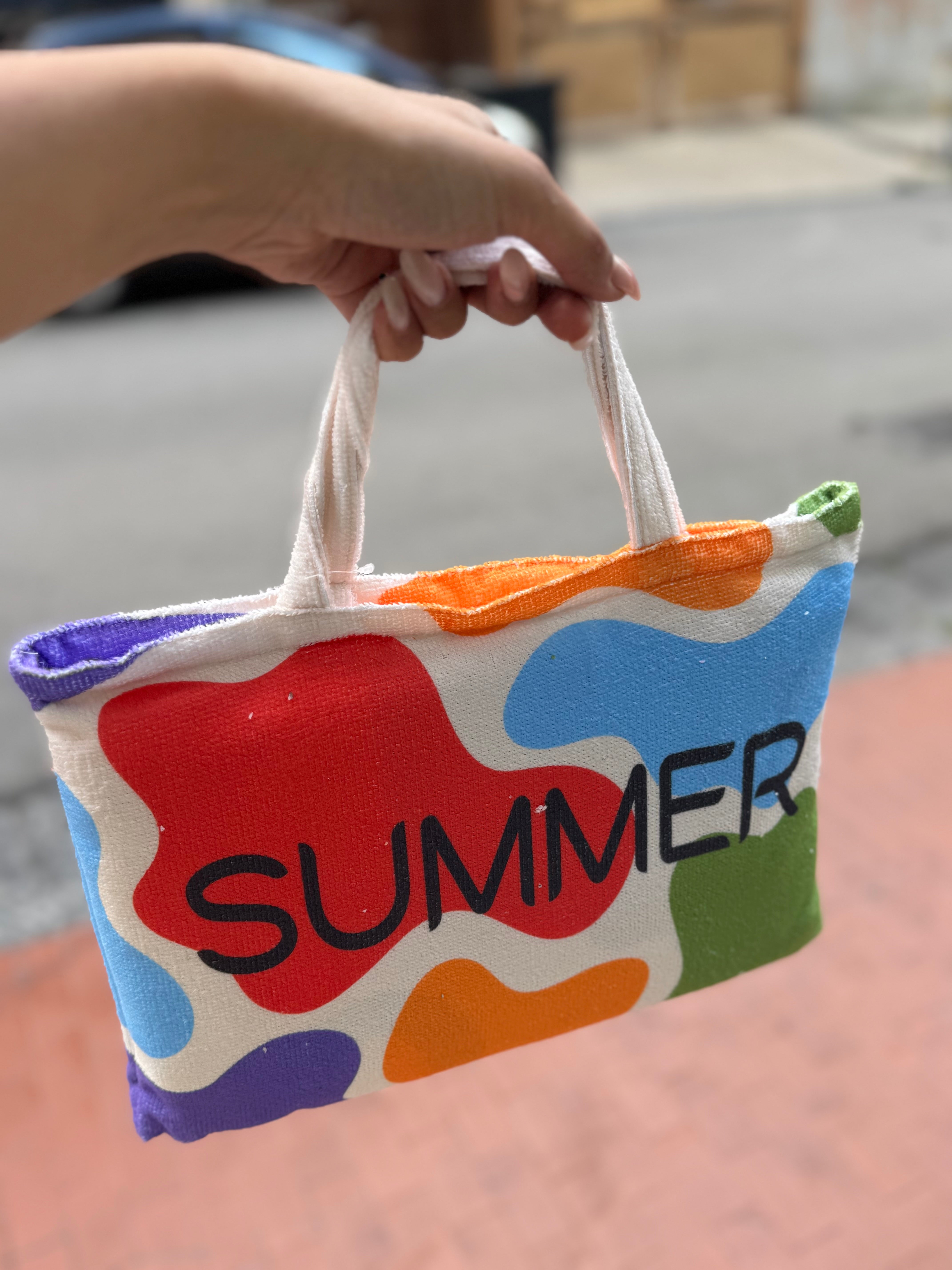 Telo mare compreso borsa