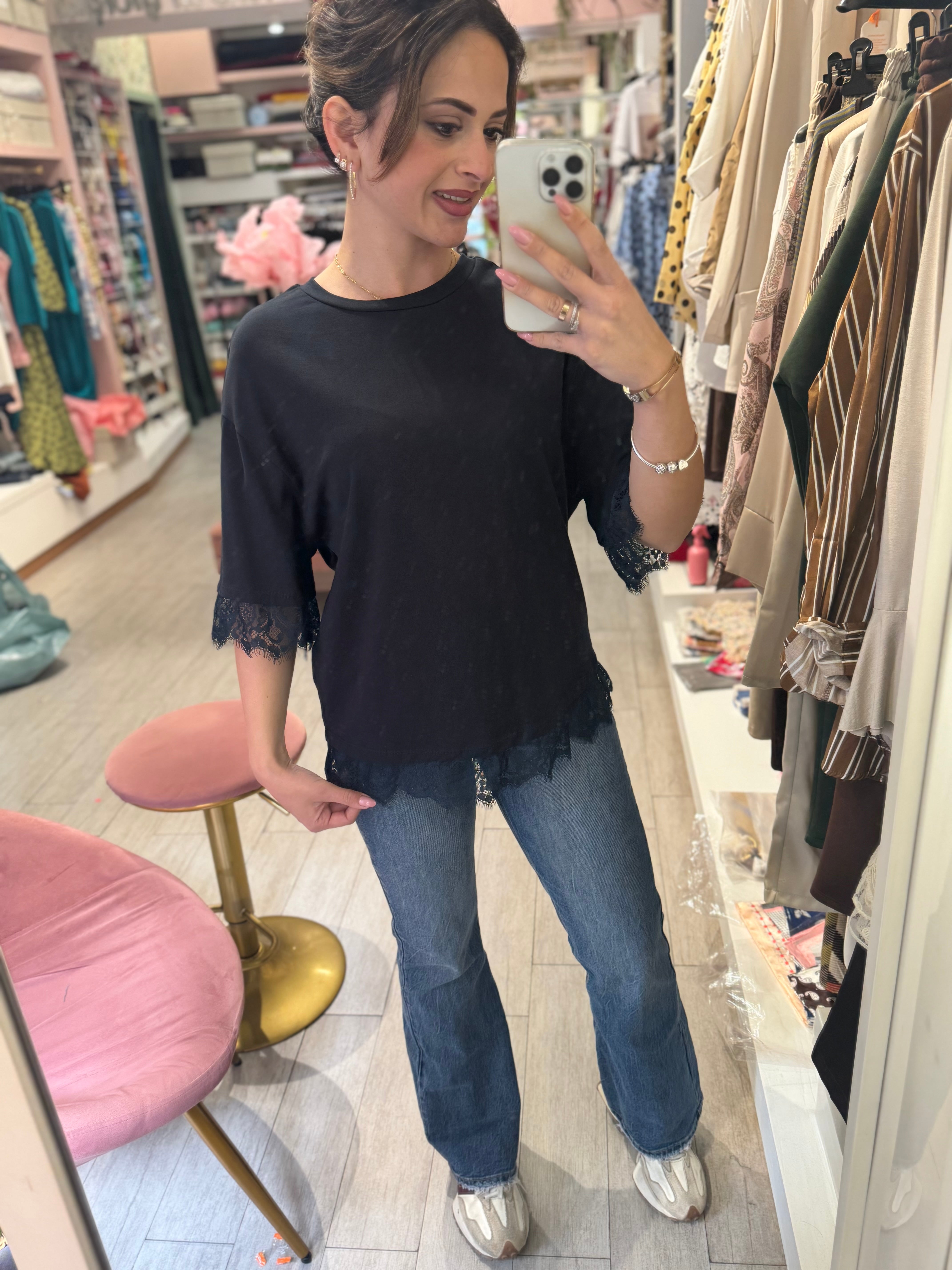 Shirt pizzo